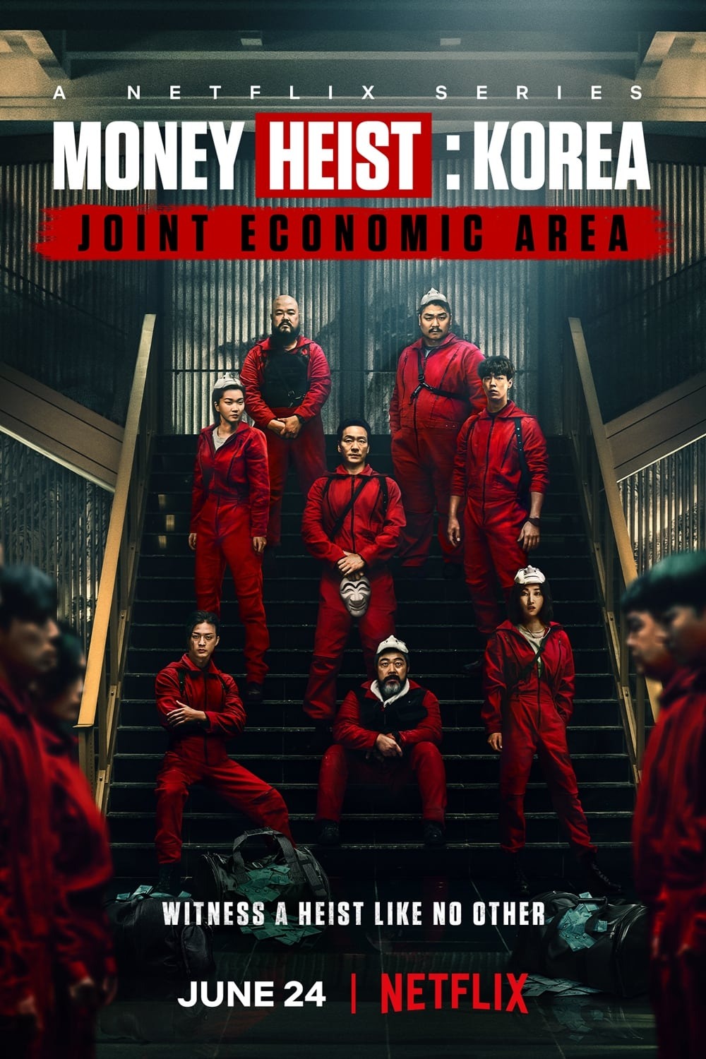 Extra Large TV Poster Image for Money Heist: Korea - Joint Economic Area (#1 of 12)