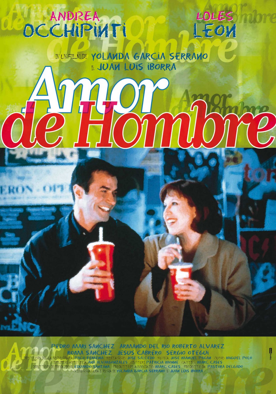 Extra Large Movie Poster Image for Amor de hombre 