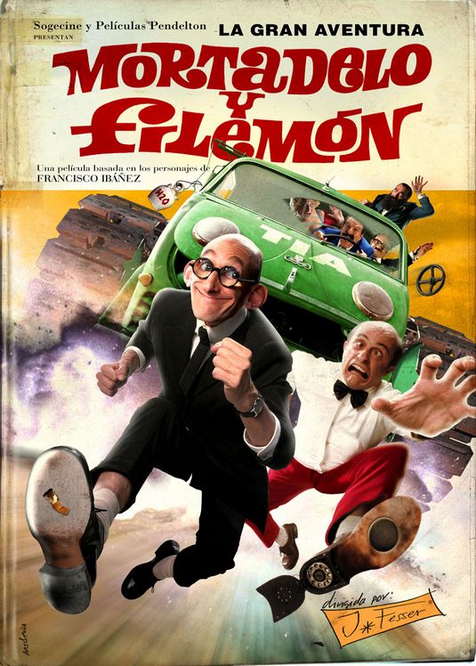Mortadelo & Filemon: The Big Adventure Movie Poster