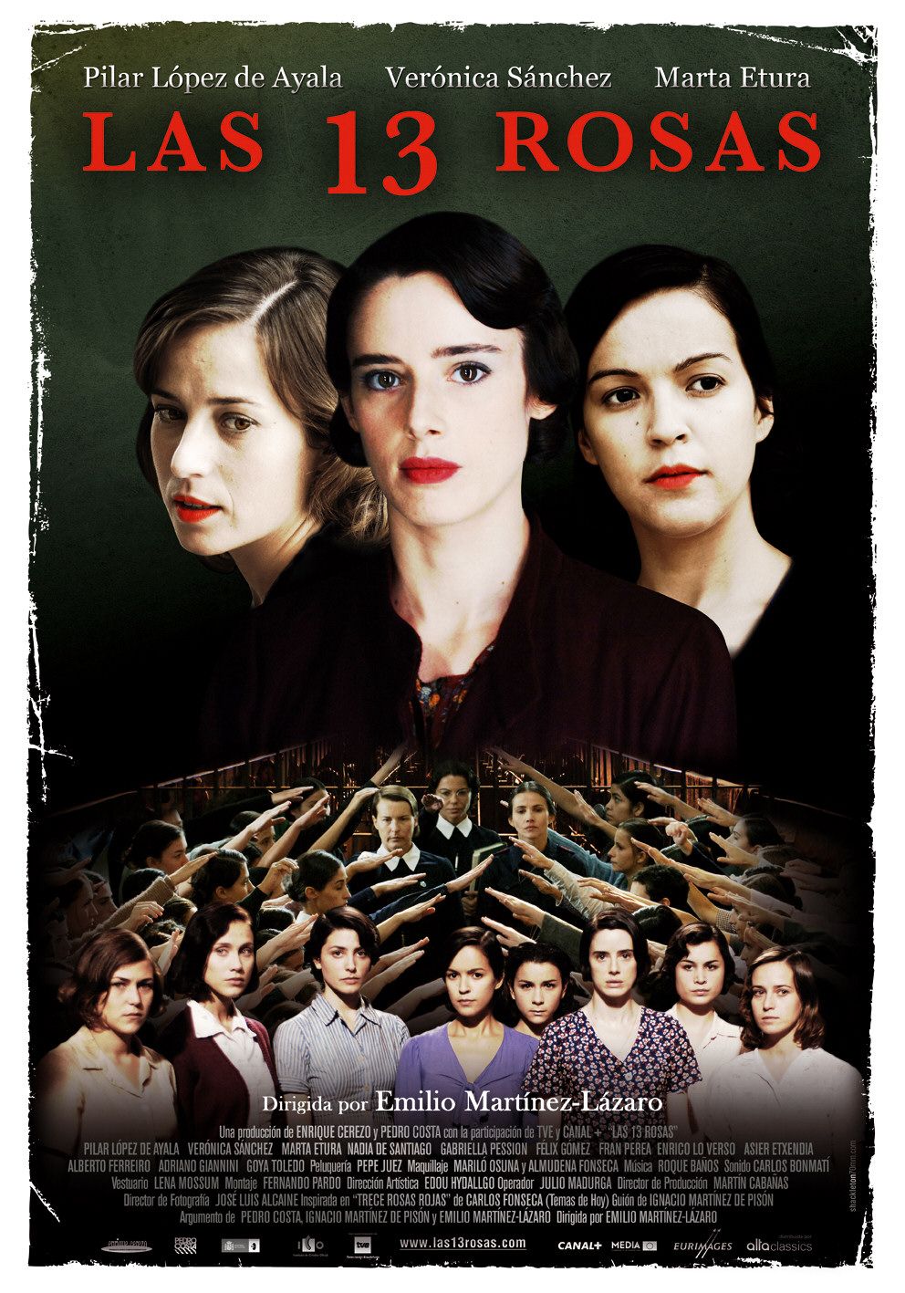 Extra Large Movie Poster Image for 13 rosas, Las 