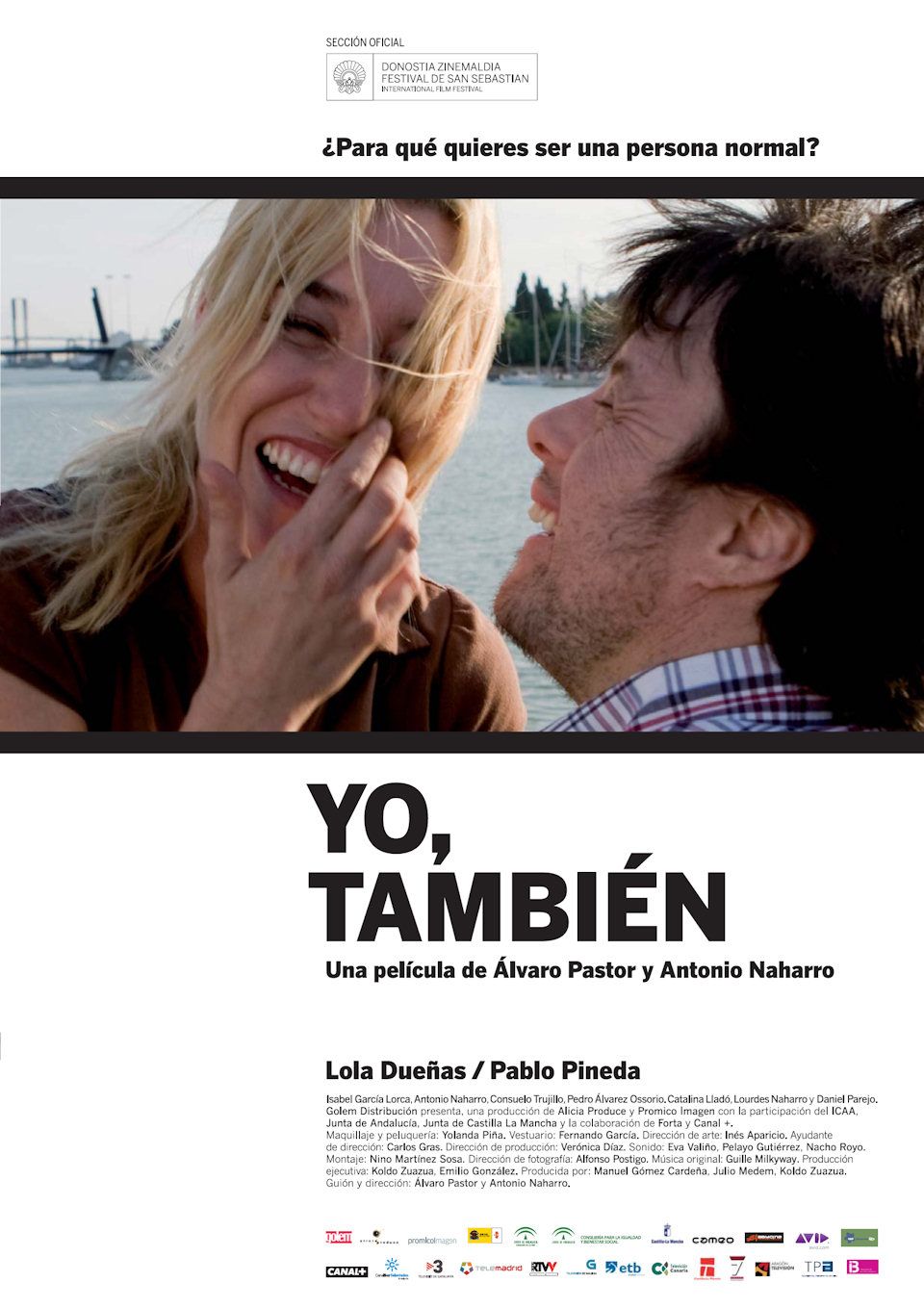 Extra Large Movie Poster Image for Yo, también 