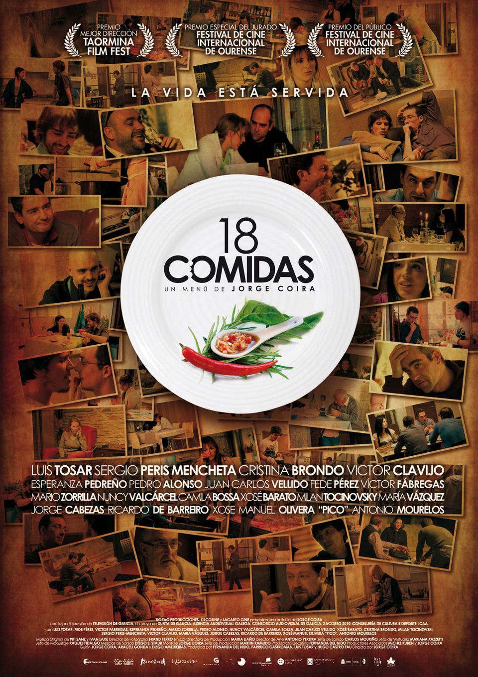 Extra Large Movie Poster Image for 18 comidas 