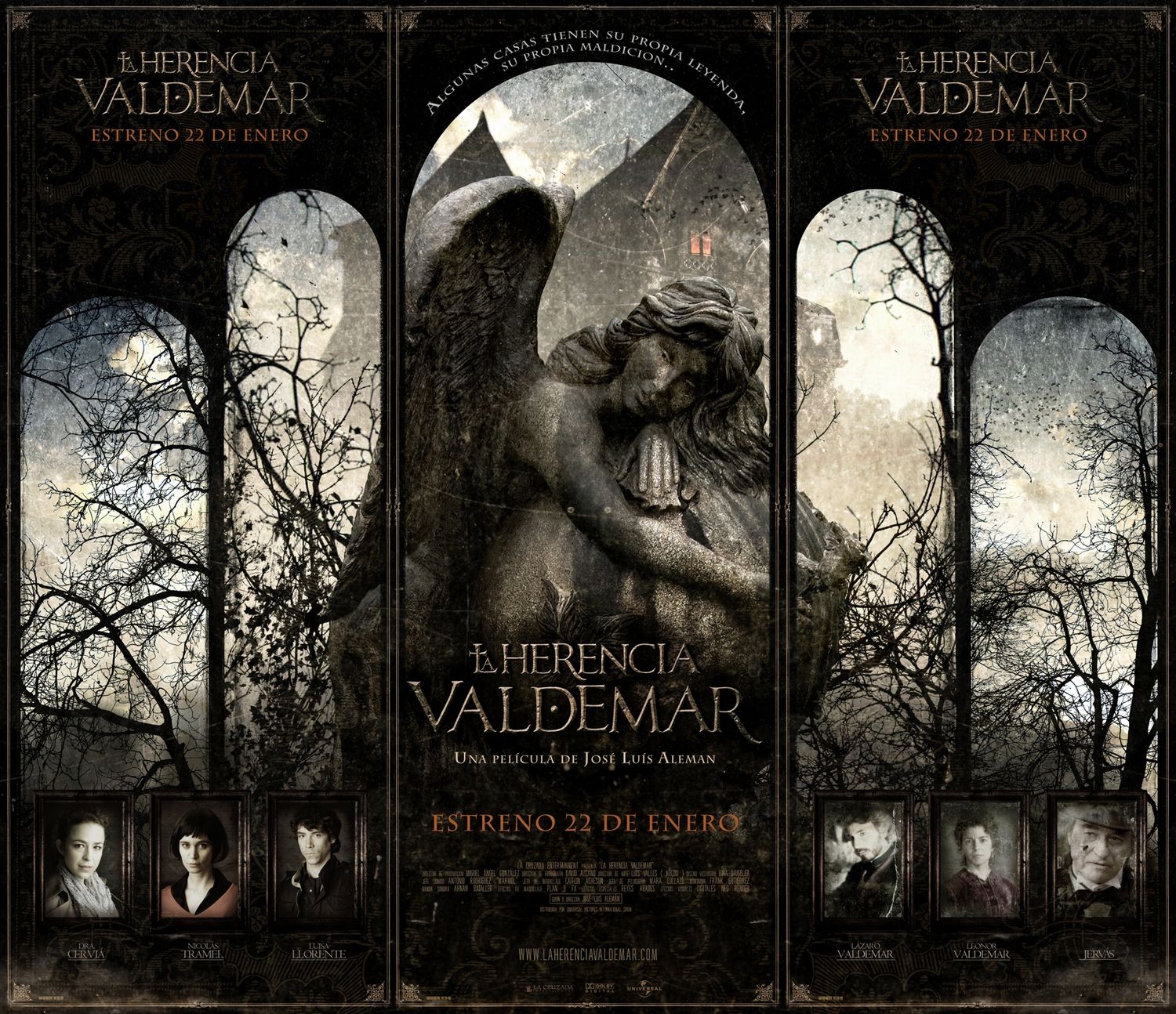 Extra Large Movie Poster Image for La herencia Valdemar (#1 of 2)
