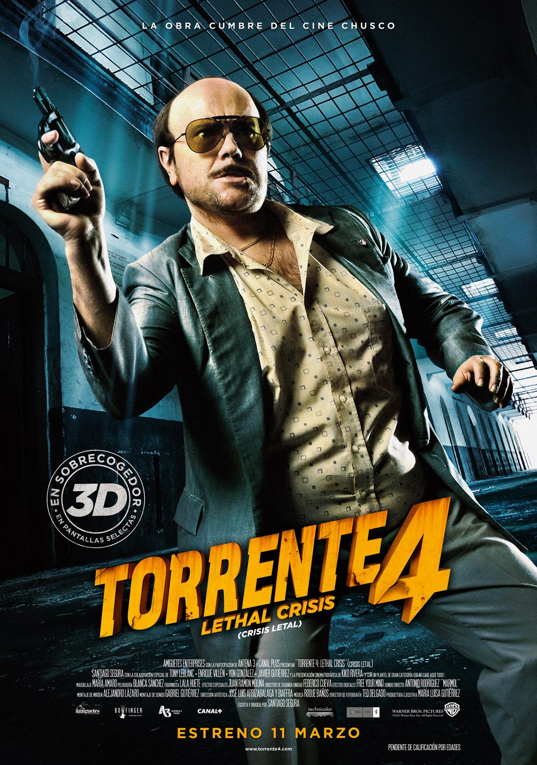 Extra Large Movie Poster Image for Torrente 4 (#1 of 2)