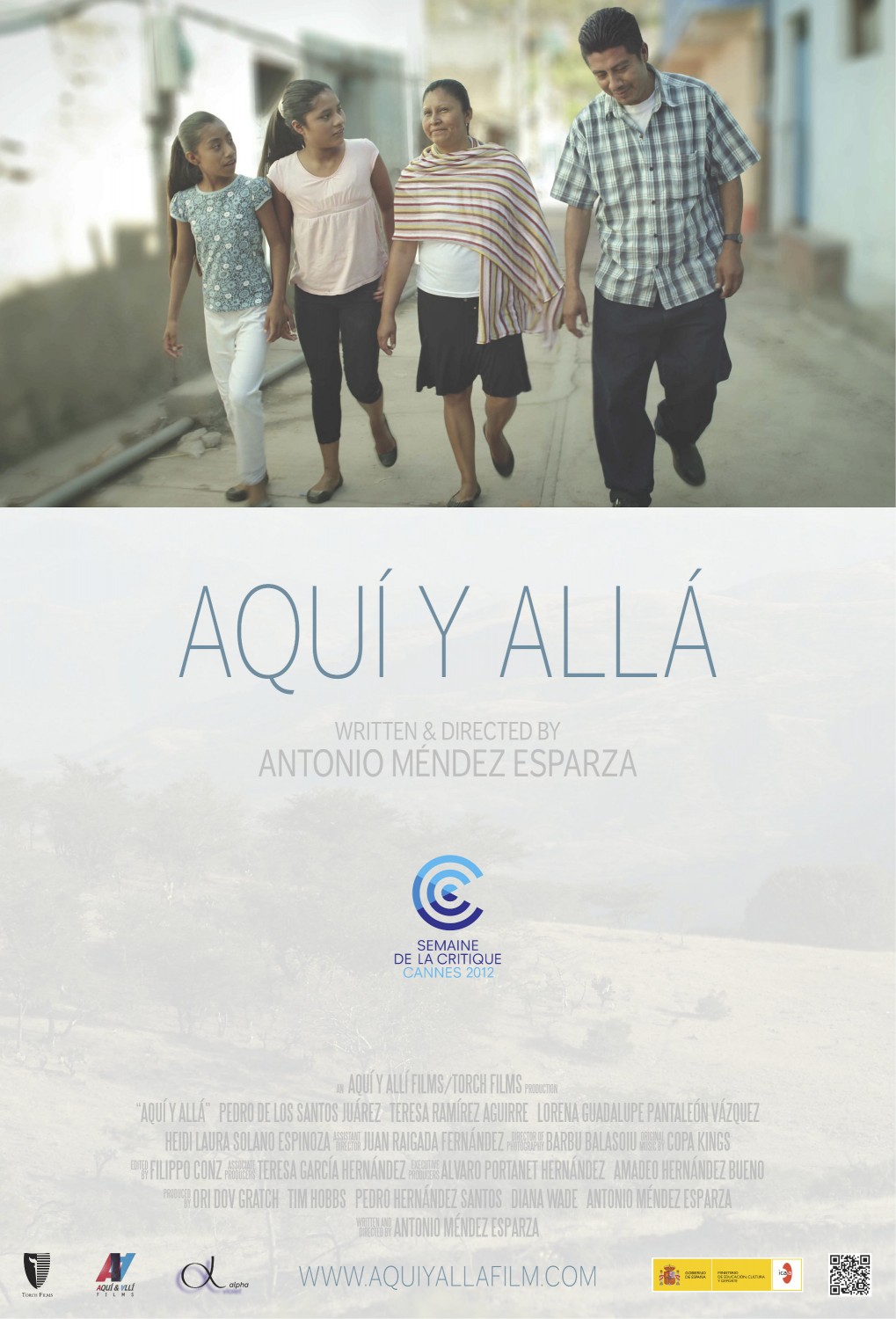 Extra Large Movie Poster Image for Aquí y allá (#1 of 2)