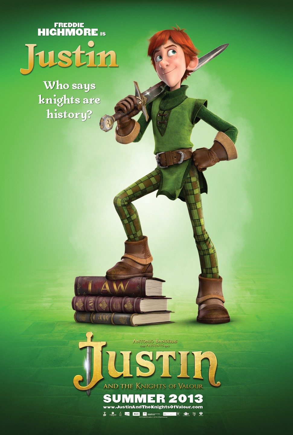 Extra Large Movie Poster Image for Justin and the Knights of Valour (#2 of 12)