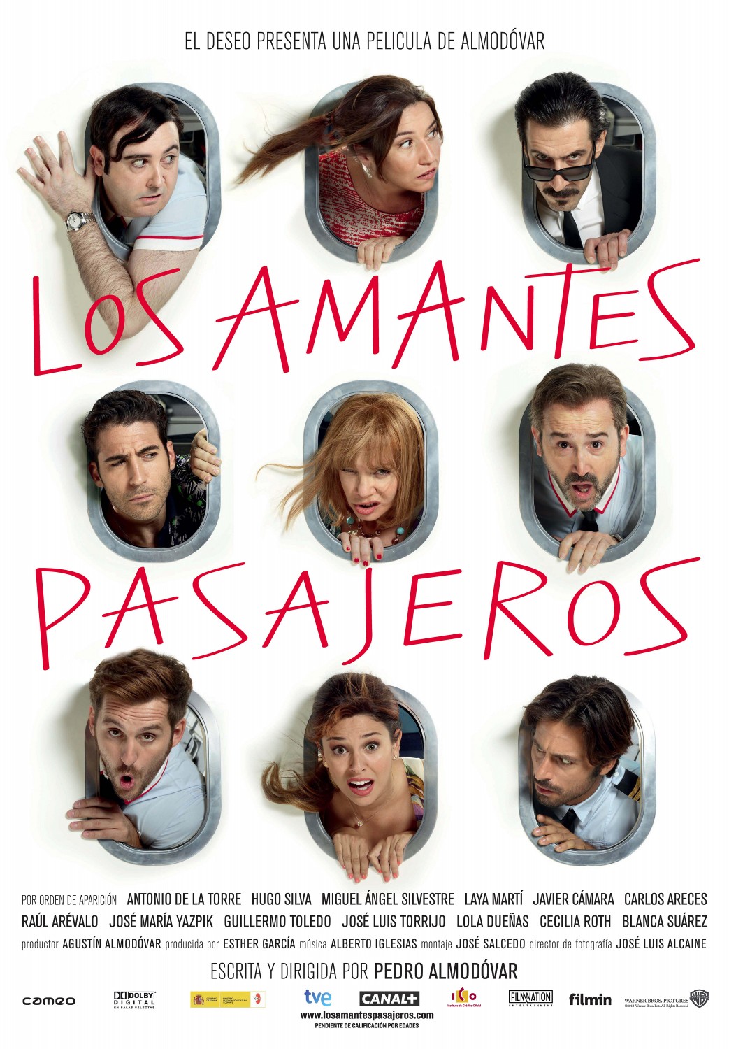 Extra Large Movie Poster Image for Los amantes pasajeros (#2 of 3)