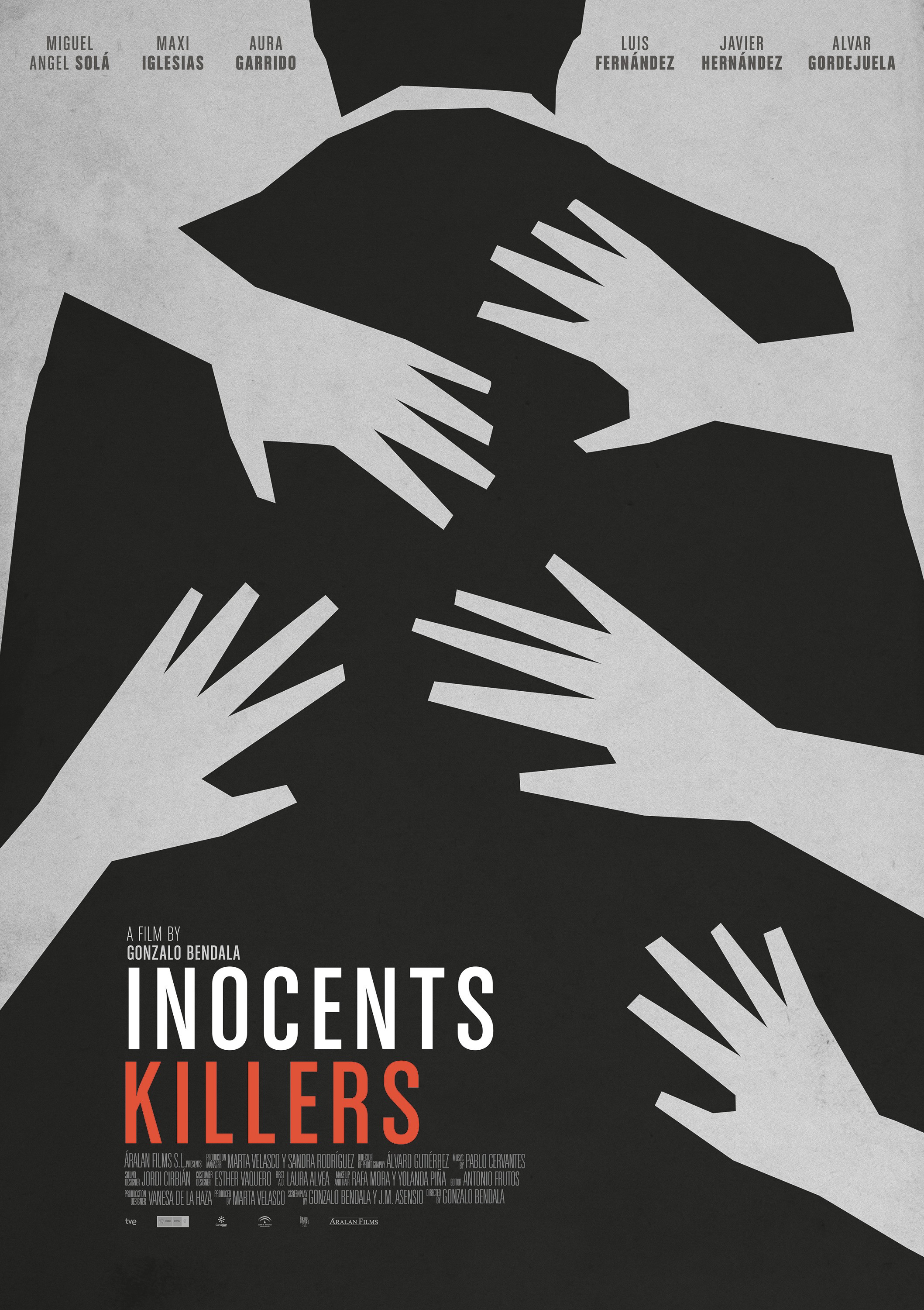 Mega Sized Movie Poster Image for Asesinos inocentes 