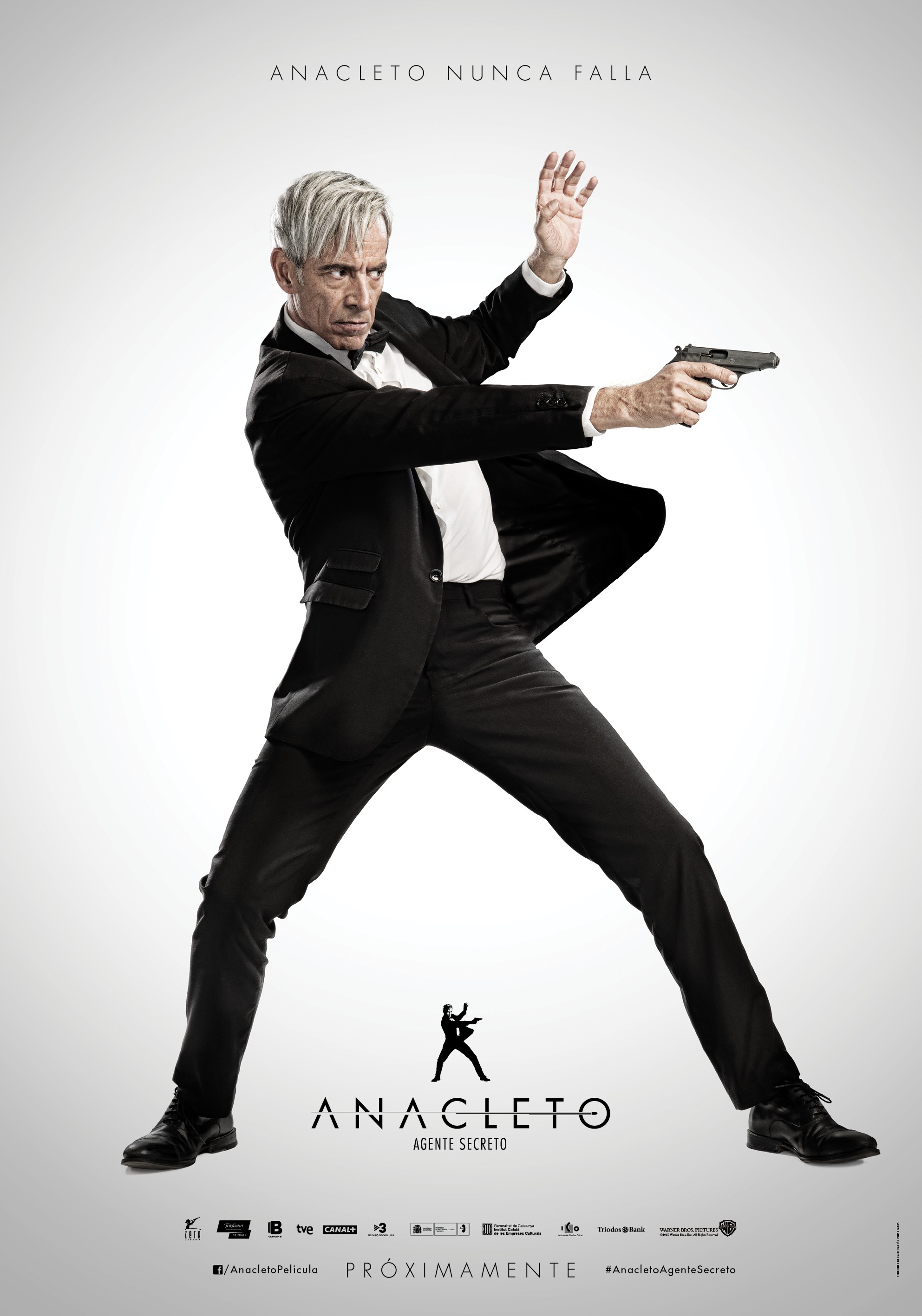 Mega Sized Movie Poster Image for Anacleto: Agente secreto (#1 of 3)