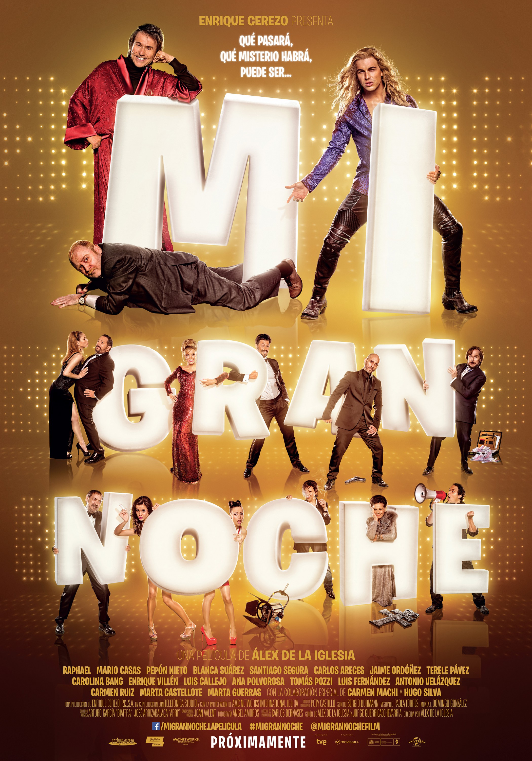 Mega Sized Movie Poster Image for Mi gran noche (#2 of 3)