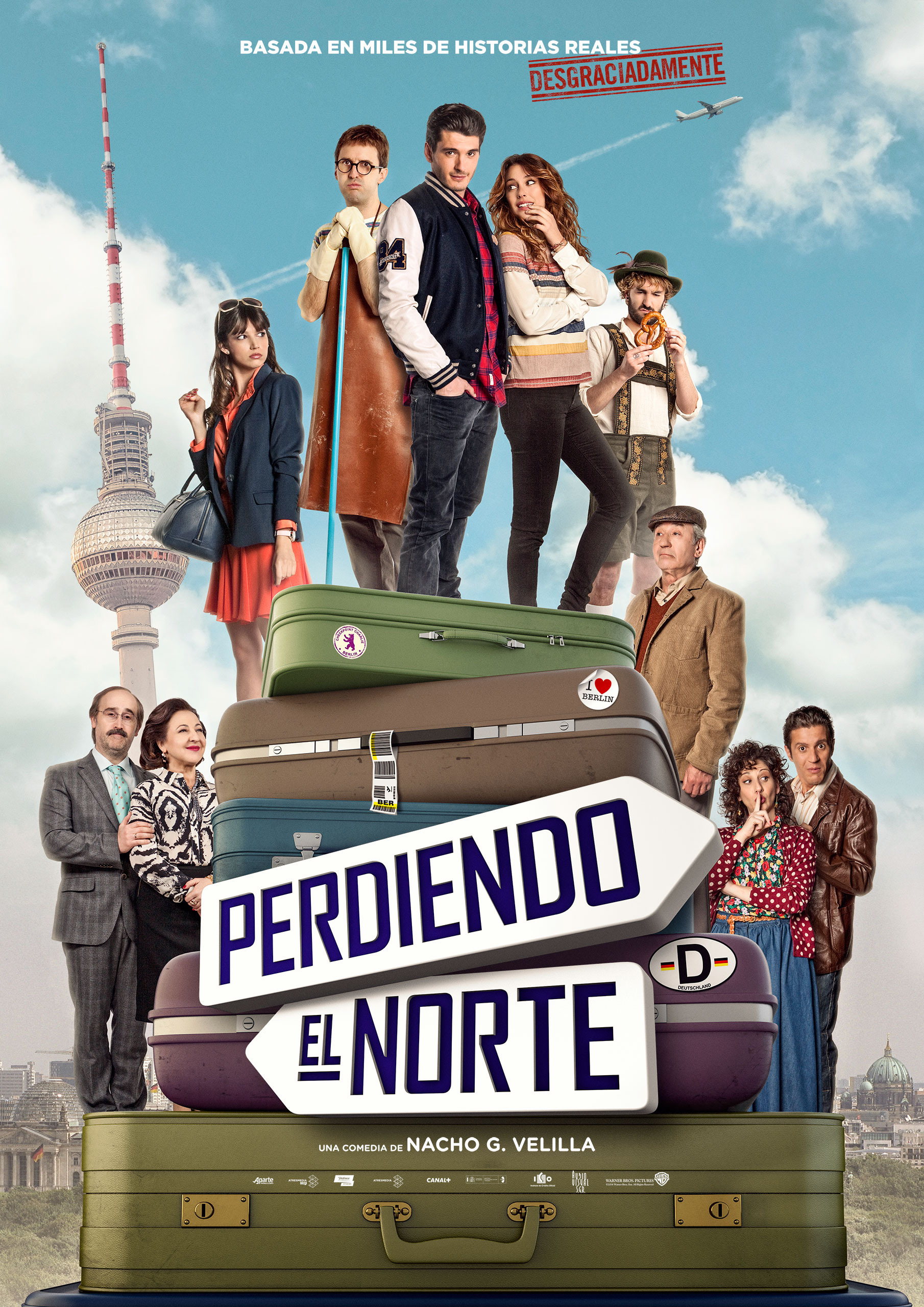 Mega Sized Movie Poster Image for Perdiendo el norte (#2 of 2)