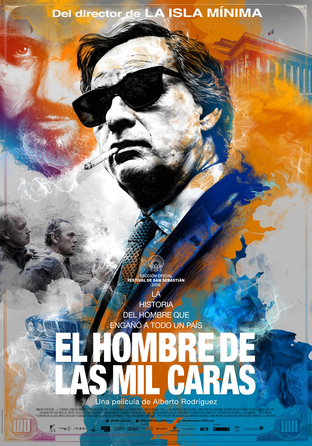 Extra Large Movie Poster Image for El hombre de las mil caras (#2 of 7)
