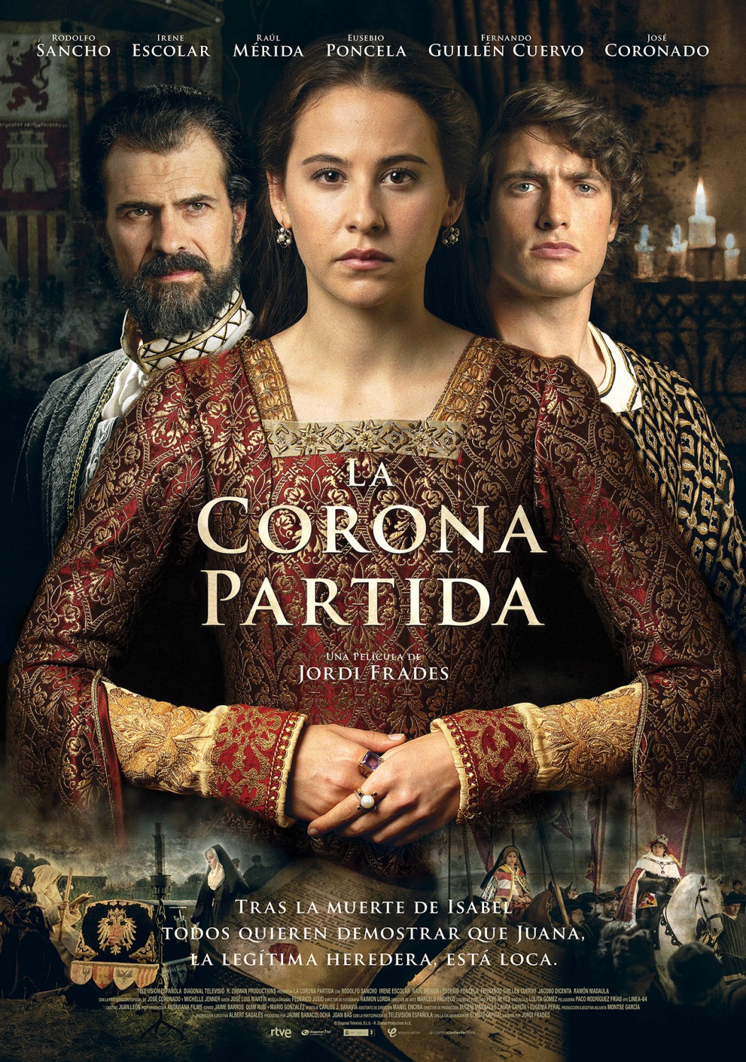Extra Large Movie Poster Image for La corona partida (#2 of 2)