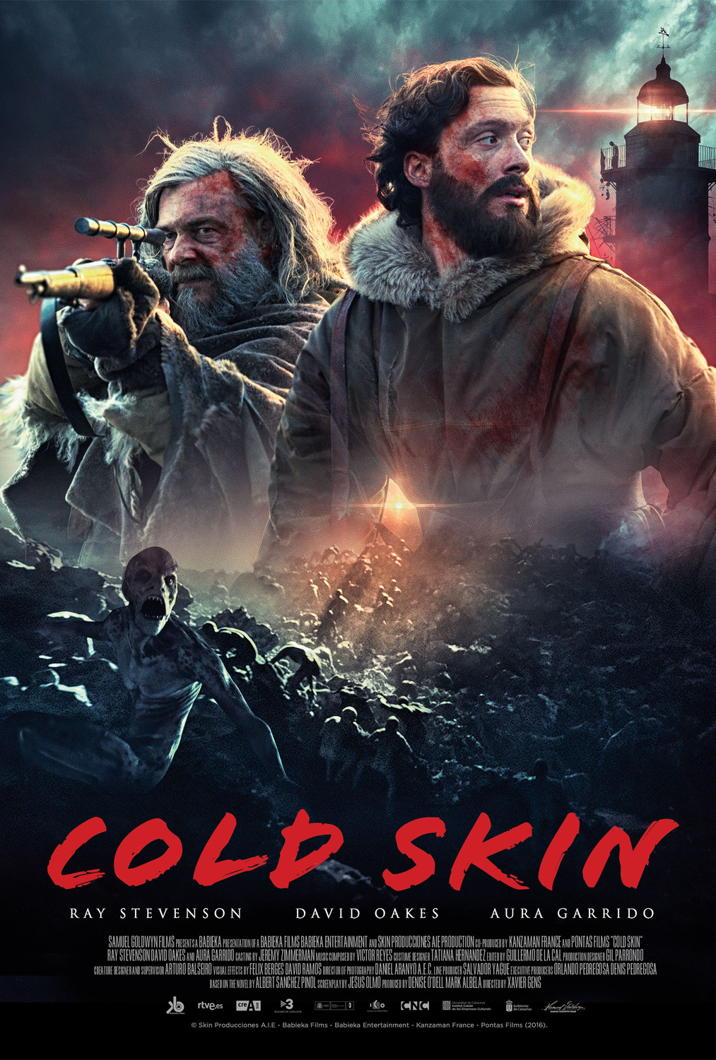 Extra Large Movie Poster Image for Cold Skin (#2 of 3)
