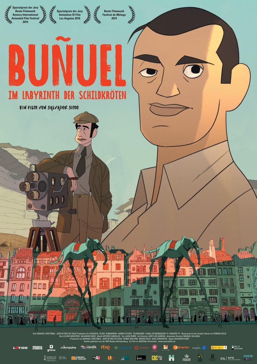 Extra Large Movie Poster Image for Buñuel en el laberinto de las tortugas (#2 of 3)