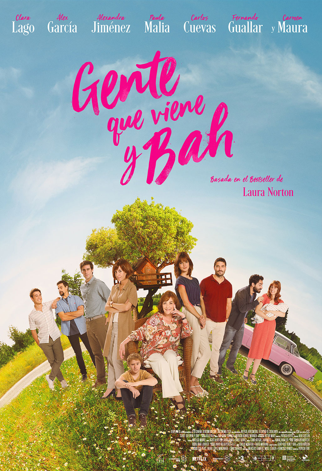 Extra Large Movie Poster Image for Gente que viene y bah 
