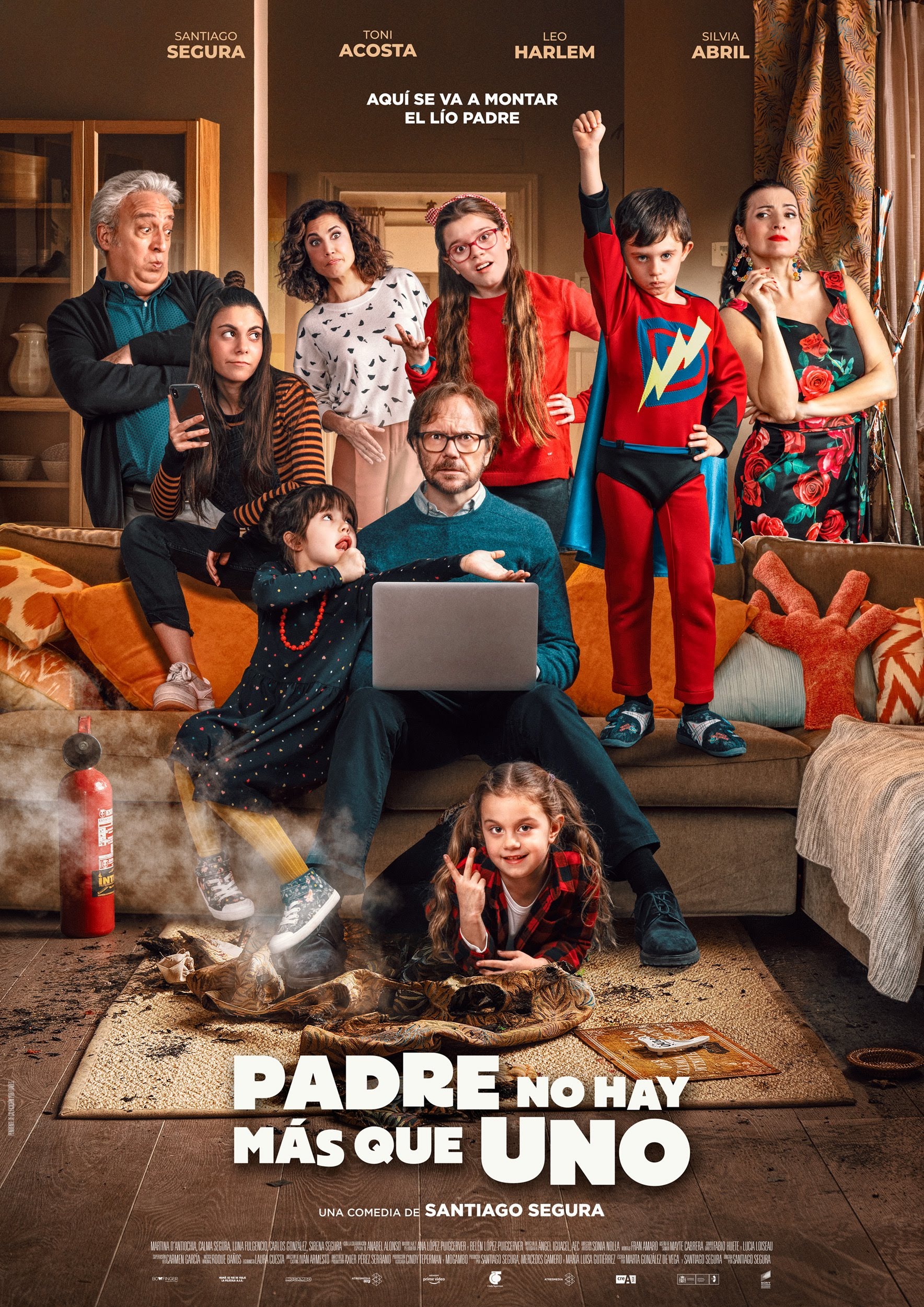 Mega Sized Movie Poster Image for Padre no hay más que uno (#2 of 5)