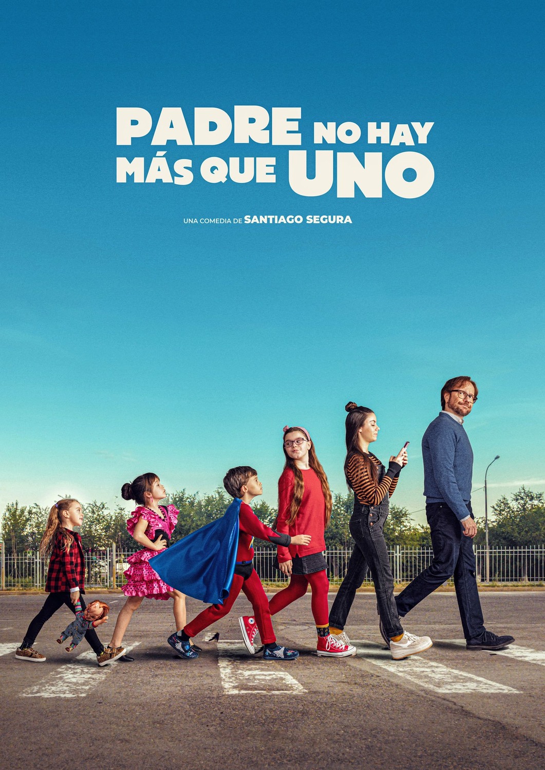 Extra Large Movie Poster Image for Padre no hay más que uno (#3 of 5)