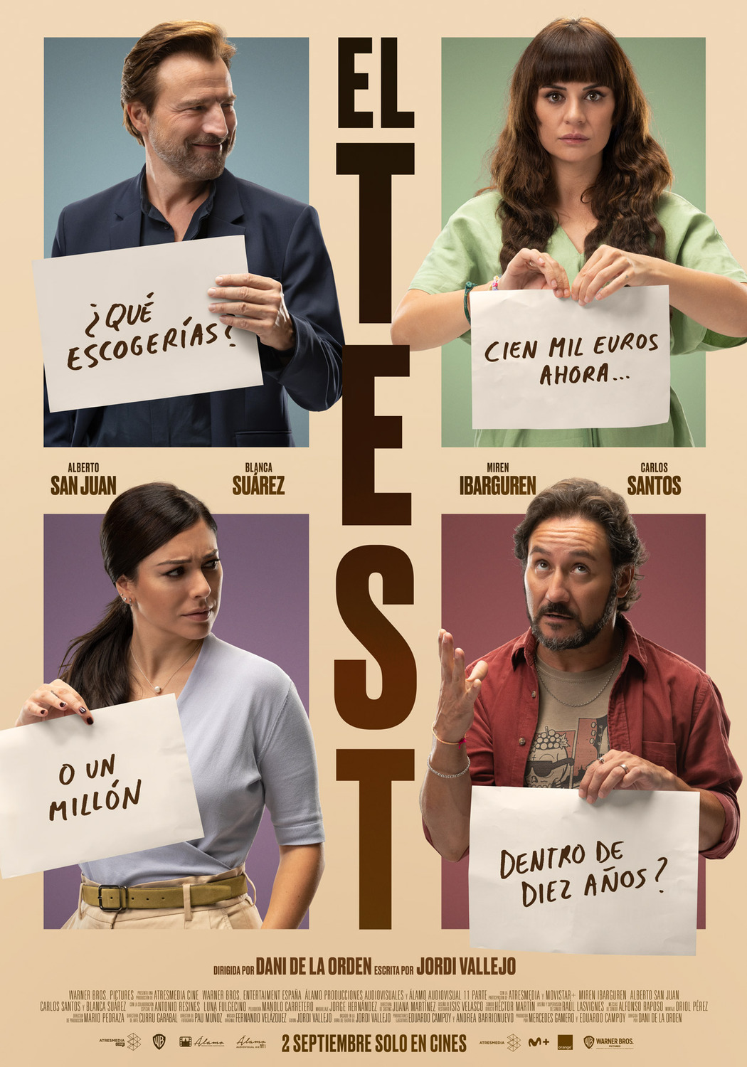 Extra Large Movie Poster Image for El Test (#2 of 2)
