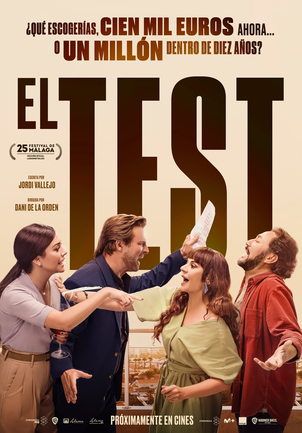 Extra Large Movie Poster Image for El Test (#1 of 2)