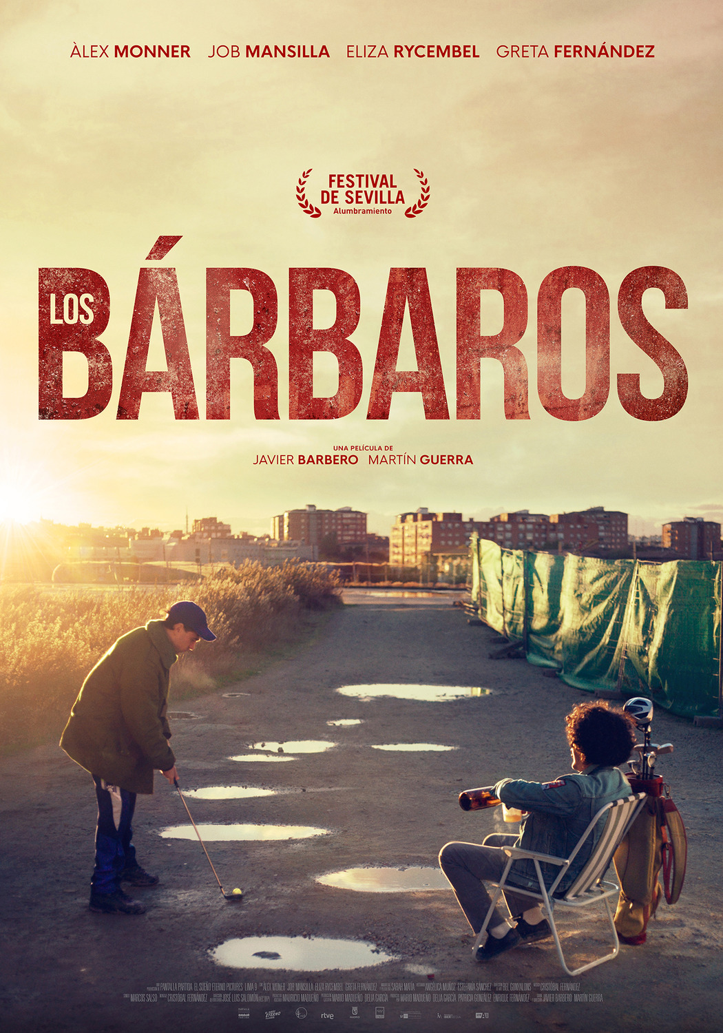 Extra Large Movie Poster Image for Los Bárbaros 