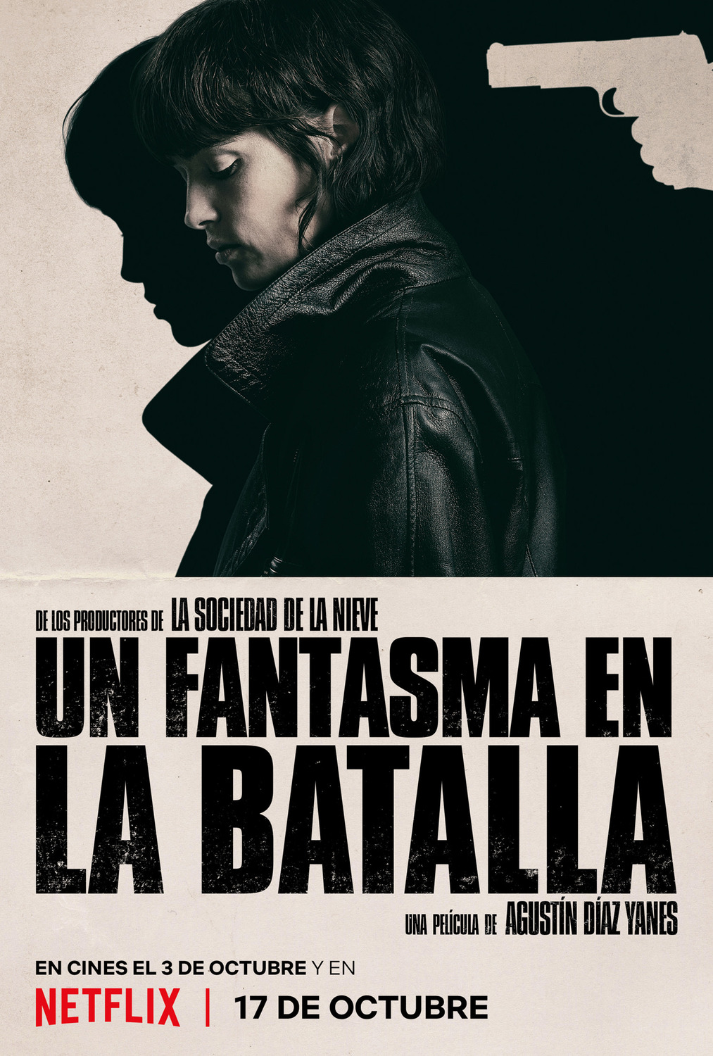 Extra Large Movie Poster Image for Un fantasma en la batalla (#1 of 2)