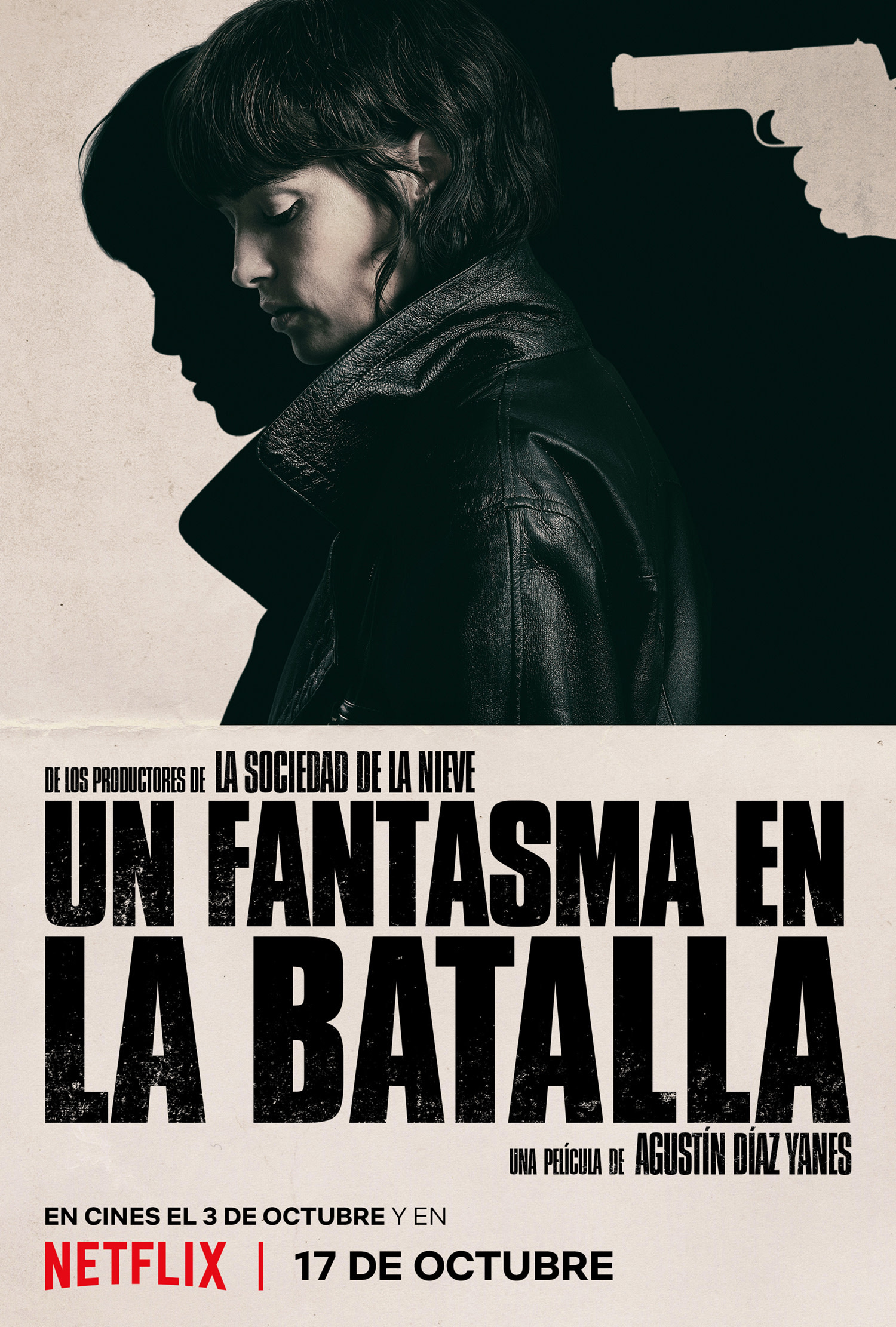 Mega Sized Movie Poster Image for Un fantasma en la batalla (#1 of 2)
