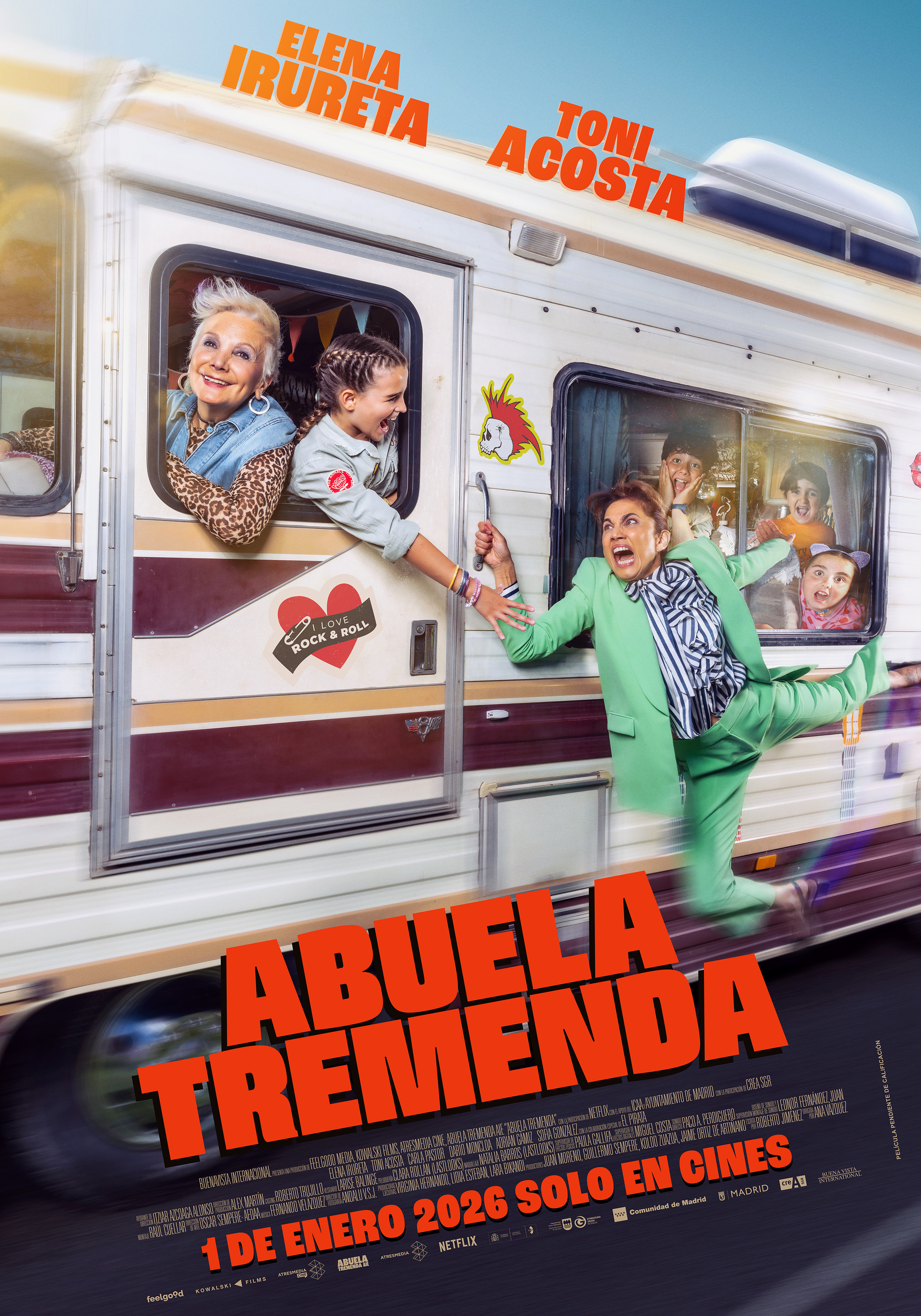 Mega Sized Movie Poster Image for Abuela Tremenda 