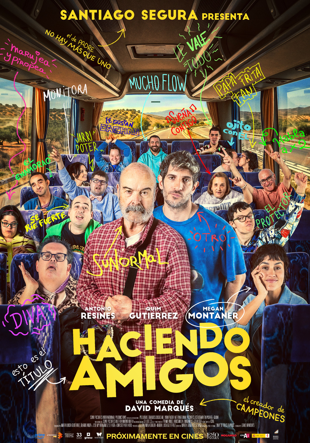 Extra Large Movie Poster Image for Haciendo amigos 