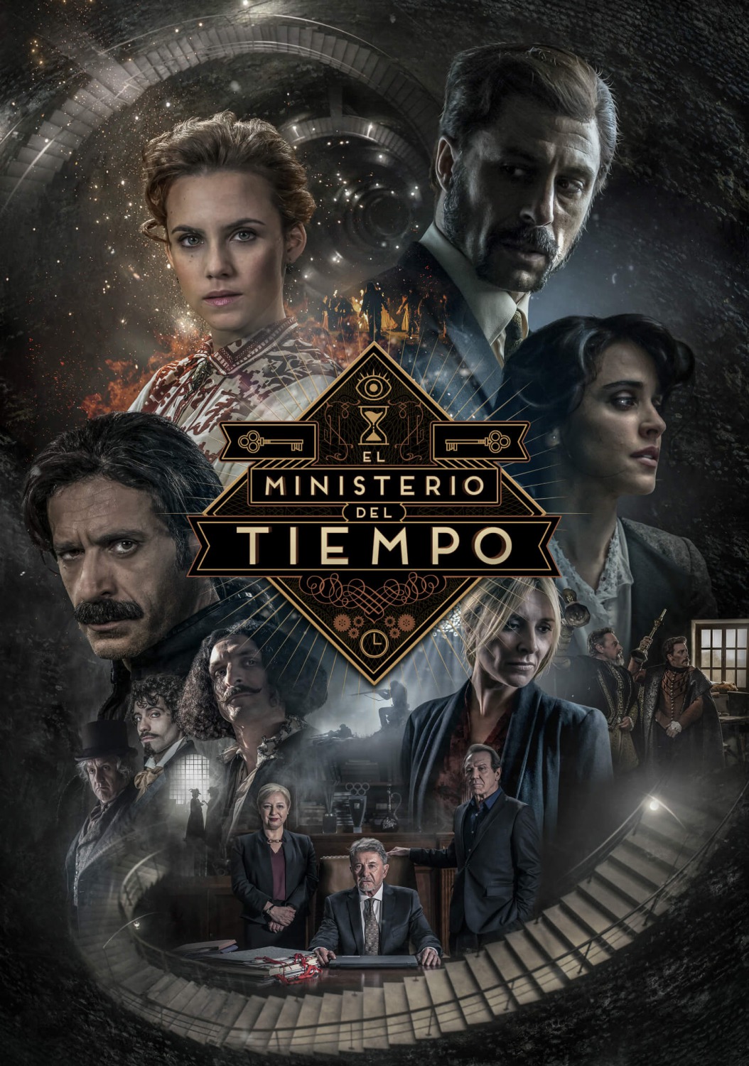 Extra Large TV Poster Image for El ministerio del tiempo (#1 of 2)
