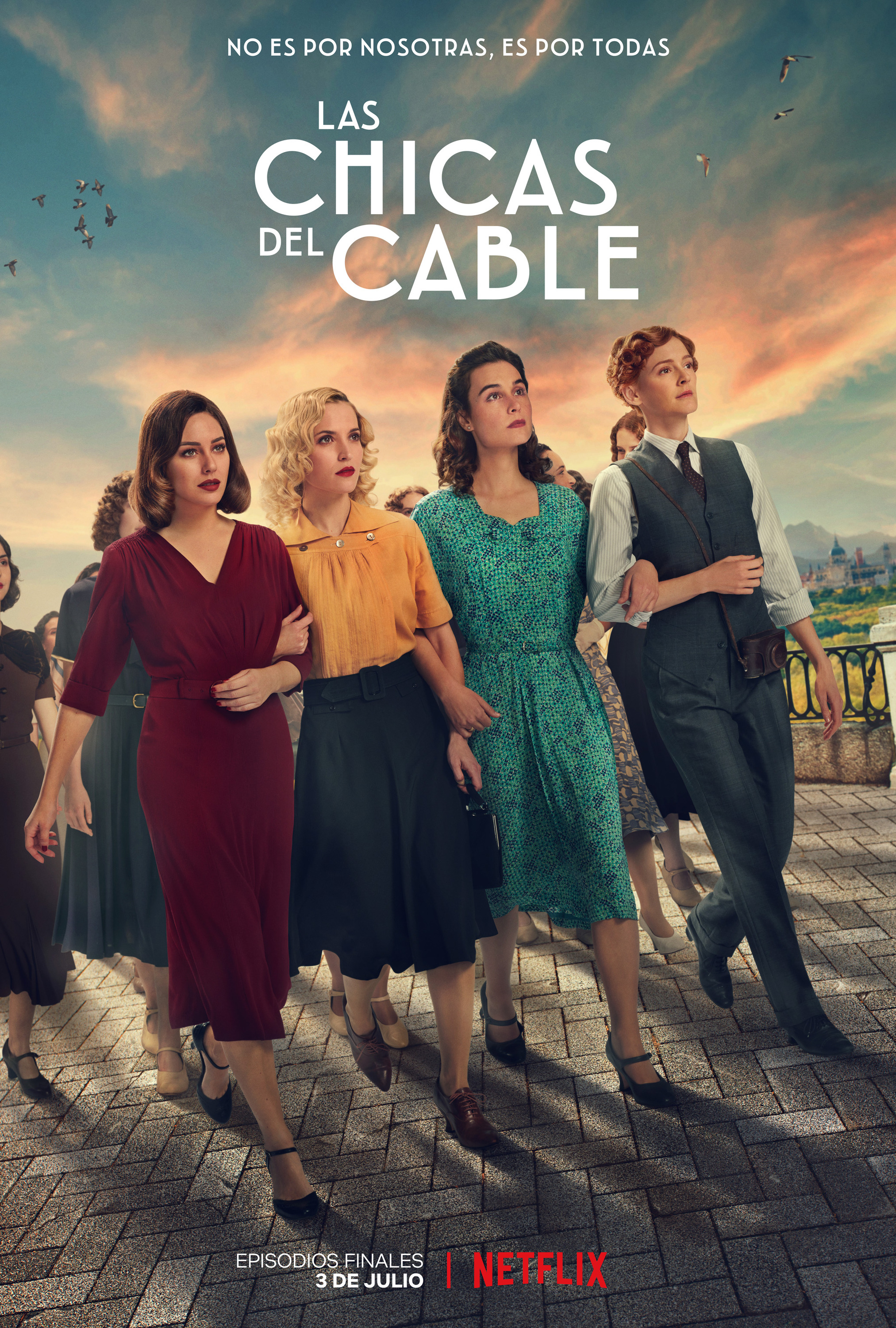 Mega Sized TV Poster Image for Las chicas del cable (#6 of 7)