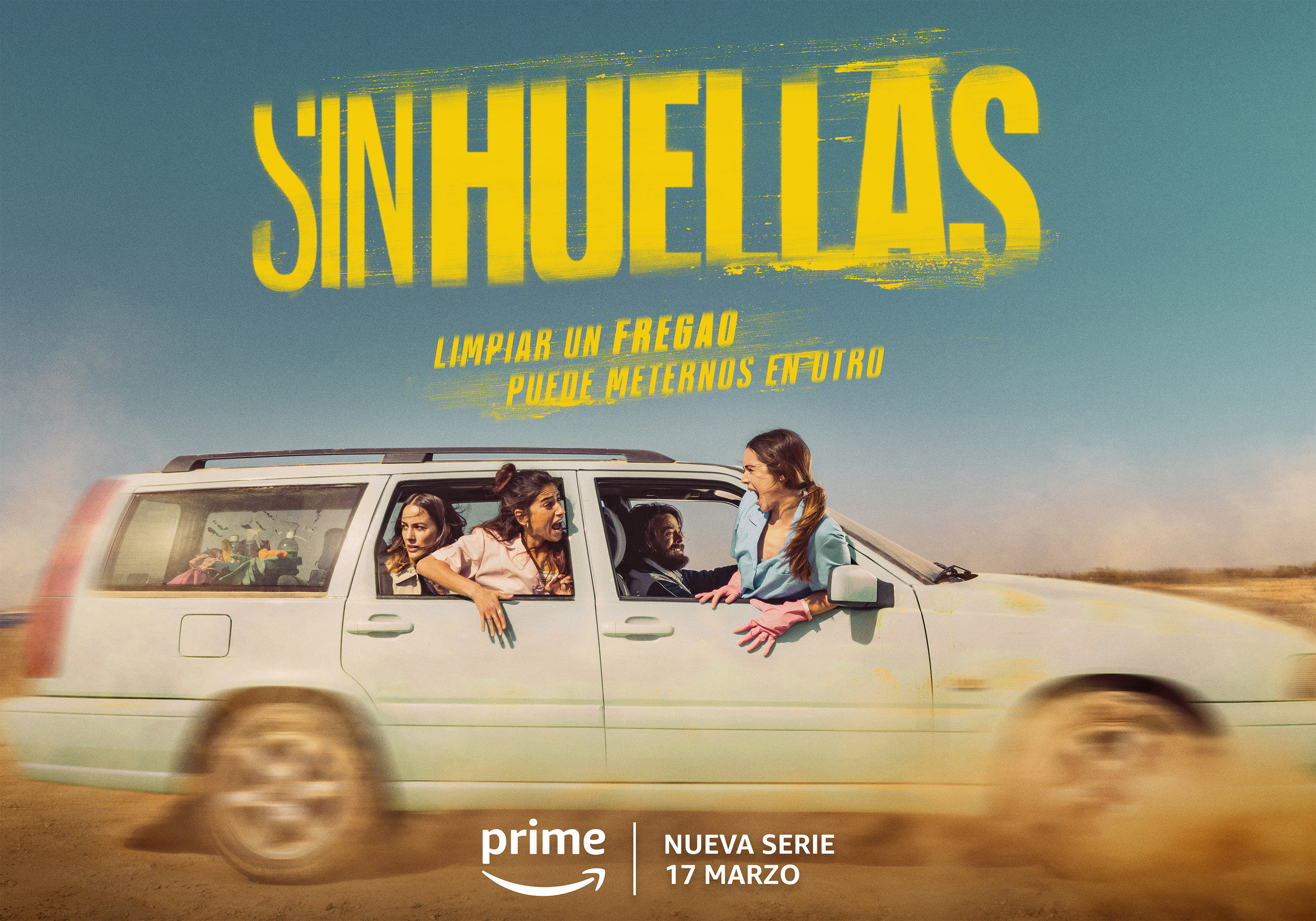 Mega Sized TV Poster Image for Sin huellas (#2 of 4)