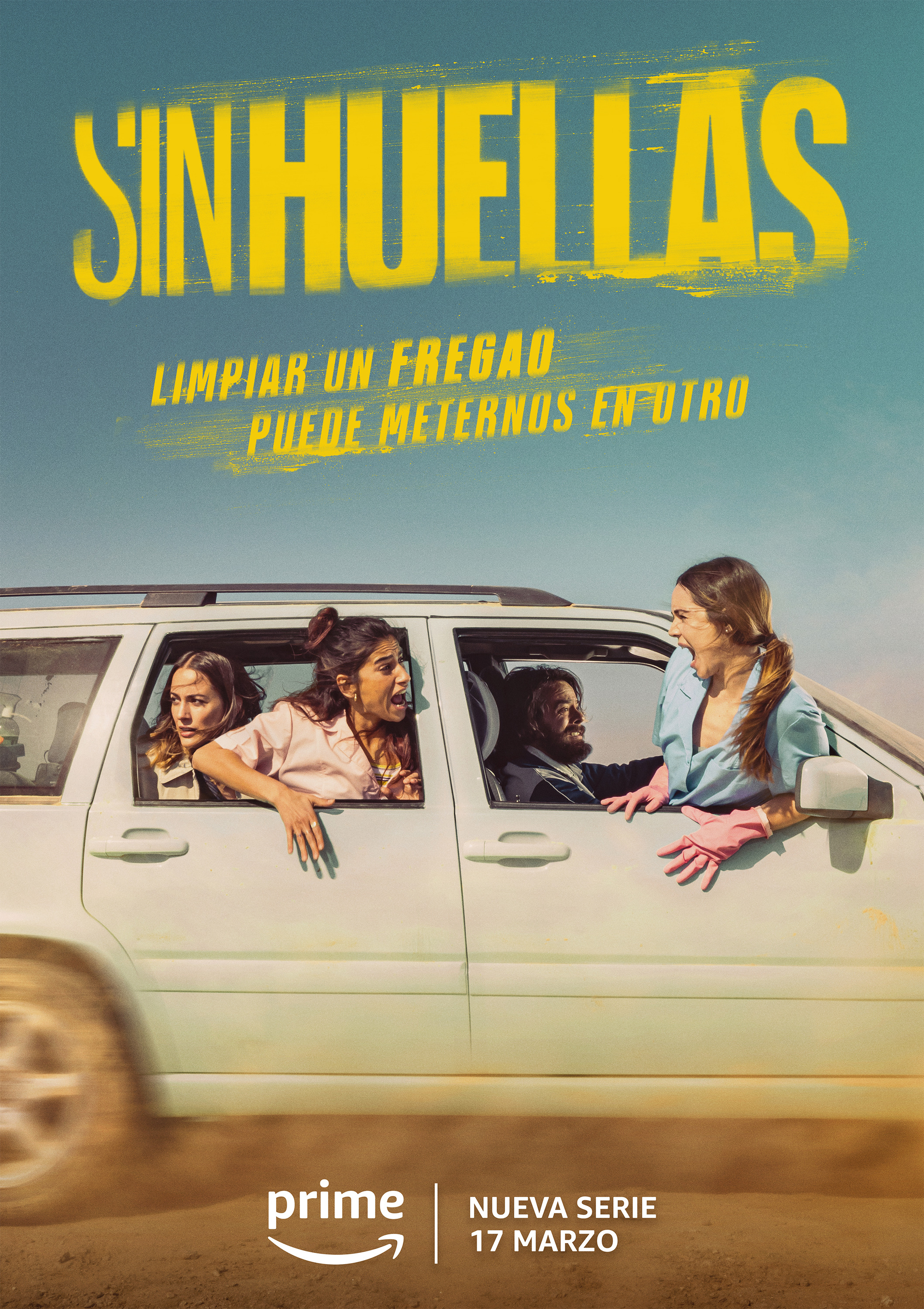 Mega Sized TV Poster Image for Sin huellas (#1 of 4)