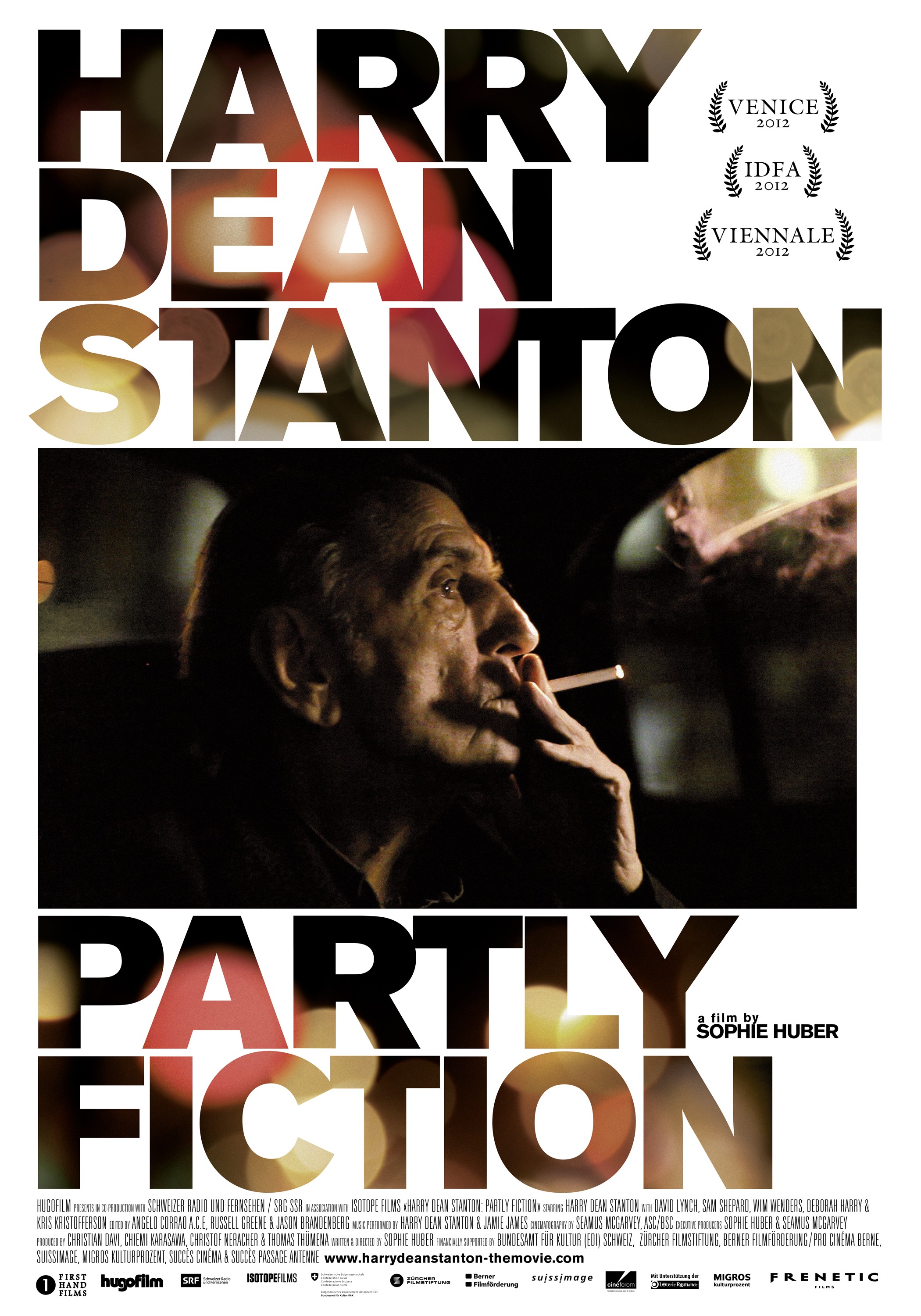 Mega Sized Movie Poster Image for Harry Dean Stanton: Partly Fiction 