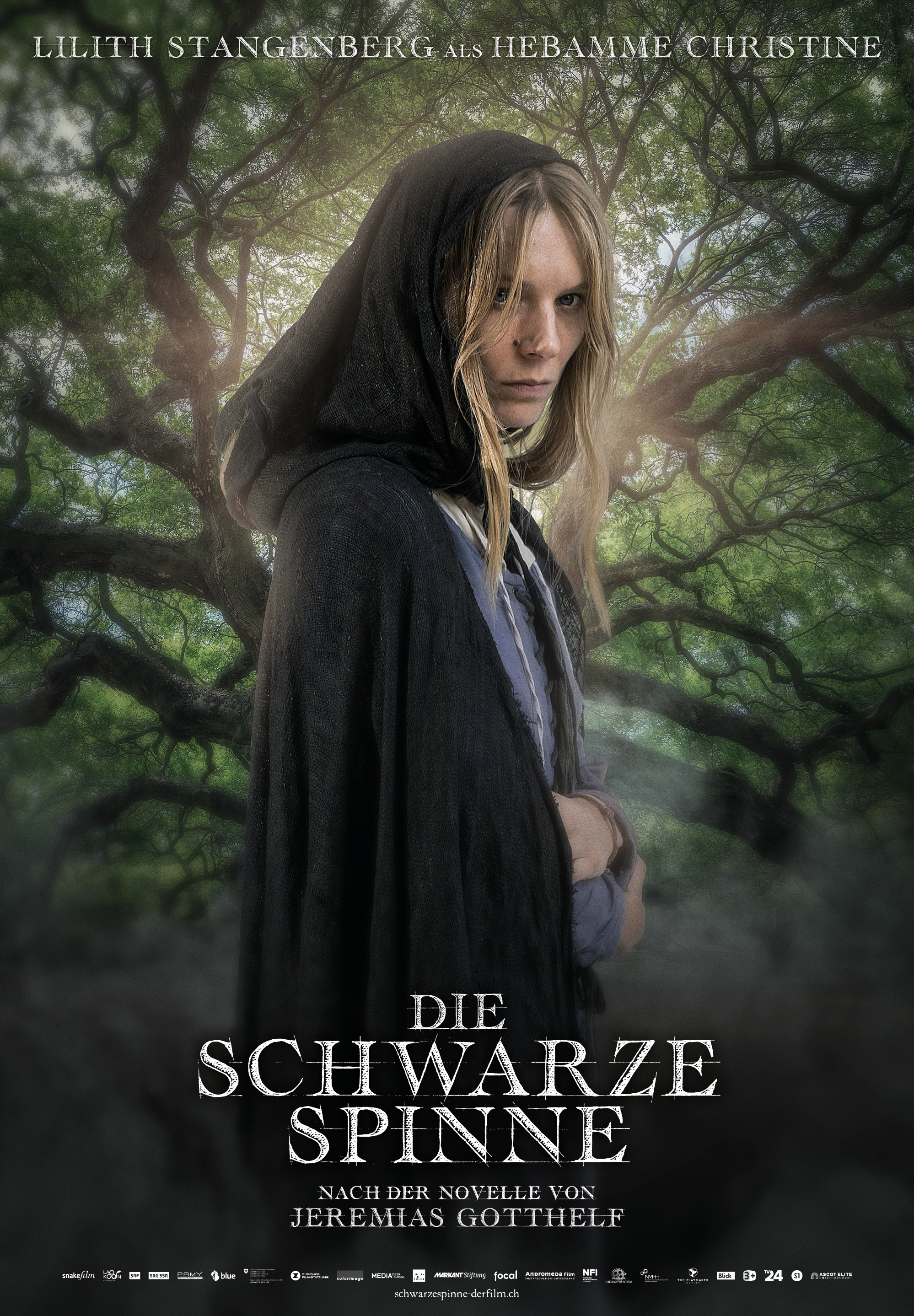 Mega Sized Movie Poster Image for Die Schwarze Spinne (#2 of 2)