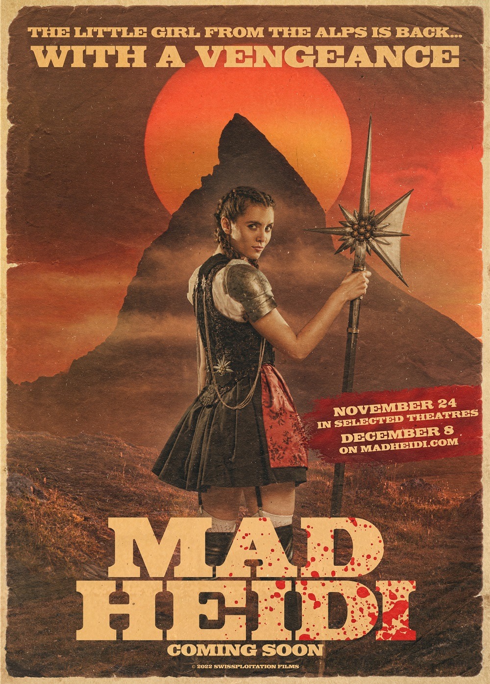 Extra Large Movie Poster Image for Mad Heidi (#1 of 4)