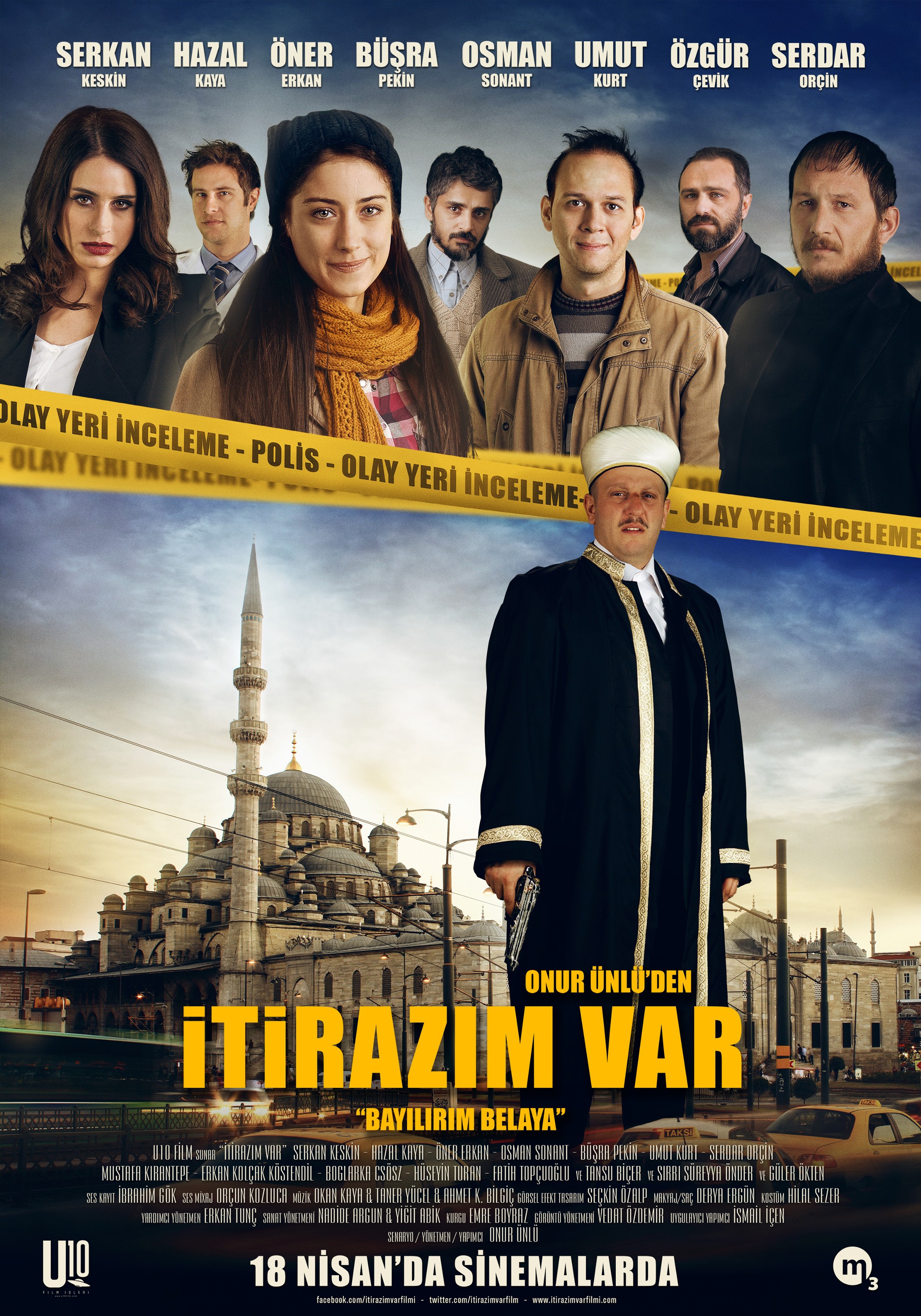 Mega Sized Movie Poster Image for Itirazim Var 