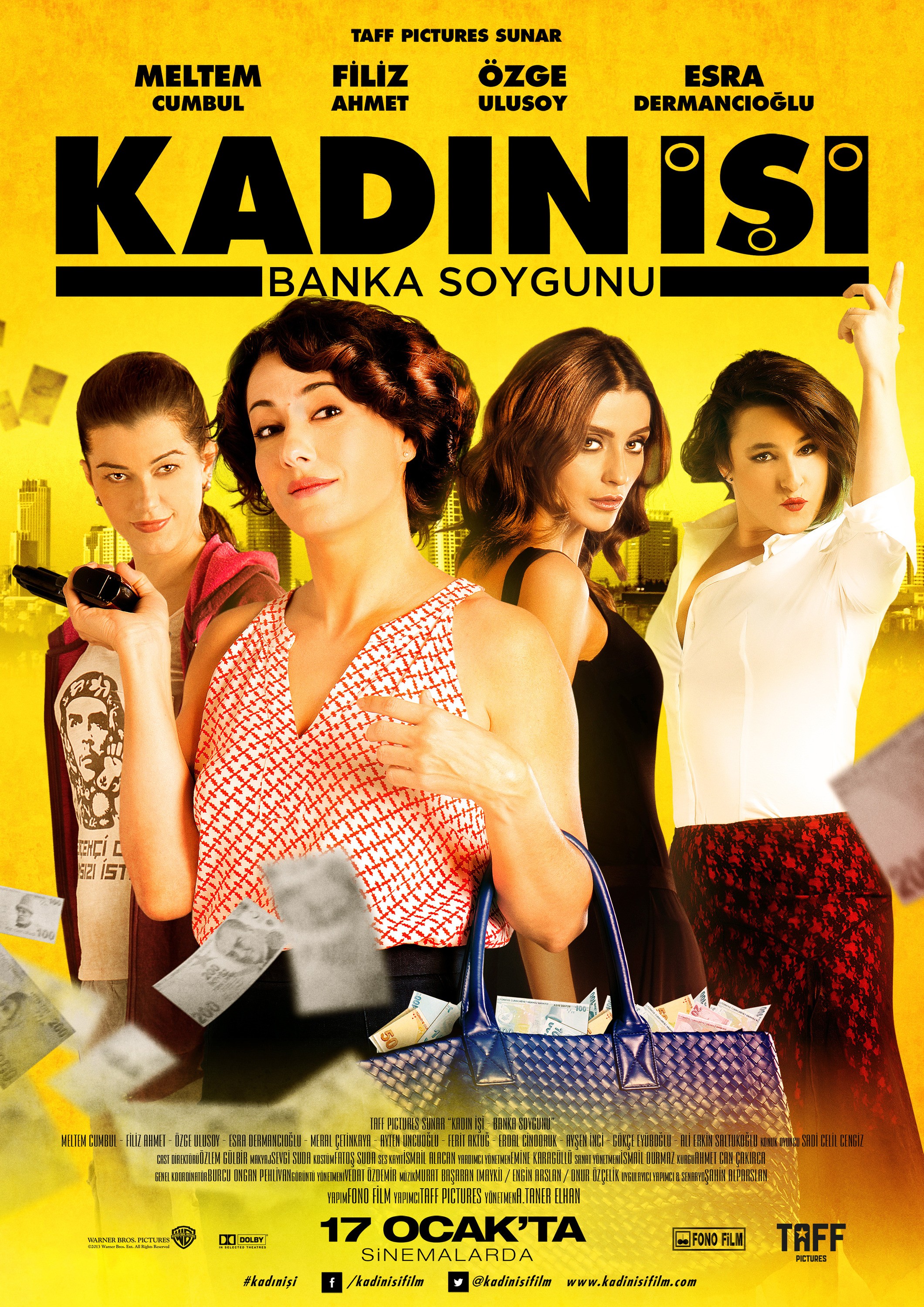 Mega Sized Movie Poster Image for Kadin Isi Banka Soygunu 