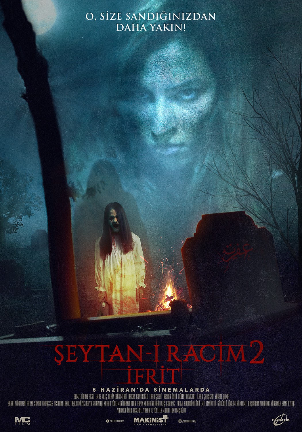 Extra Large Movie Poster Image for Şeytan-ı Racim 2: İfrit (#1 of 3)