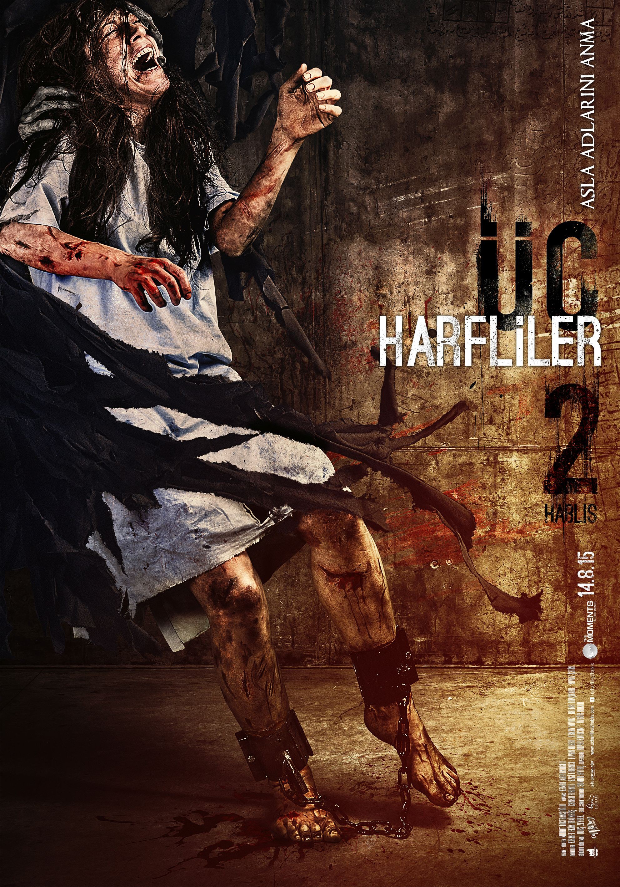 Mega Sized Movie Poster Image for Uc Harfliler 2: Hablis (#2 of 4)
