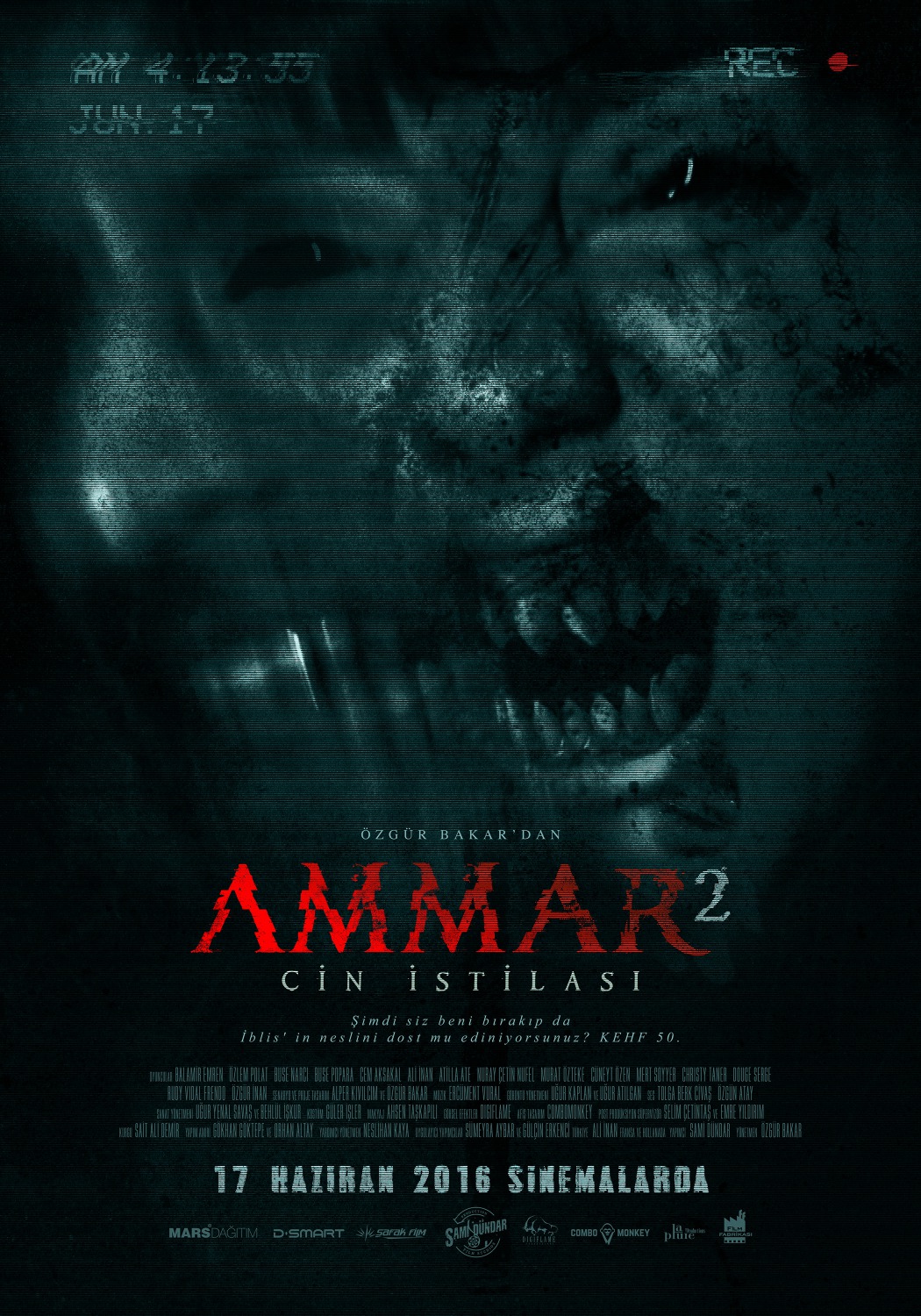 Extra Large Movie Poster Image for Ammar 2: Cin İstilası (#3 of 5)