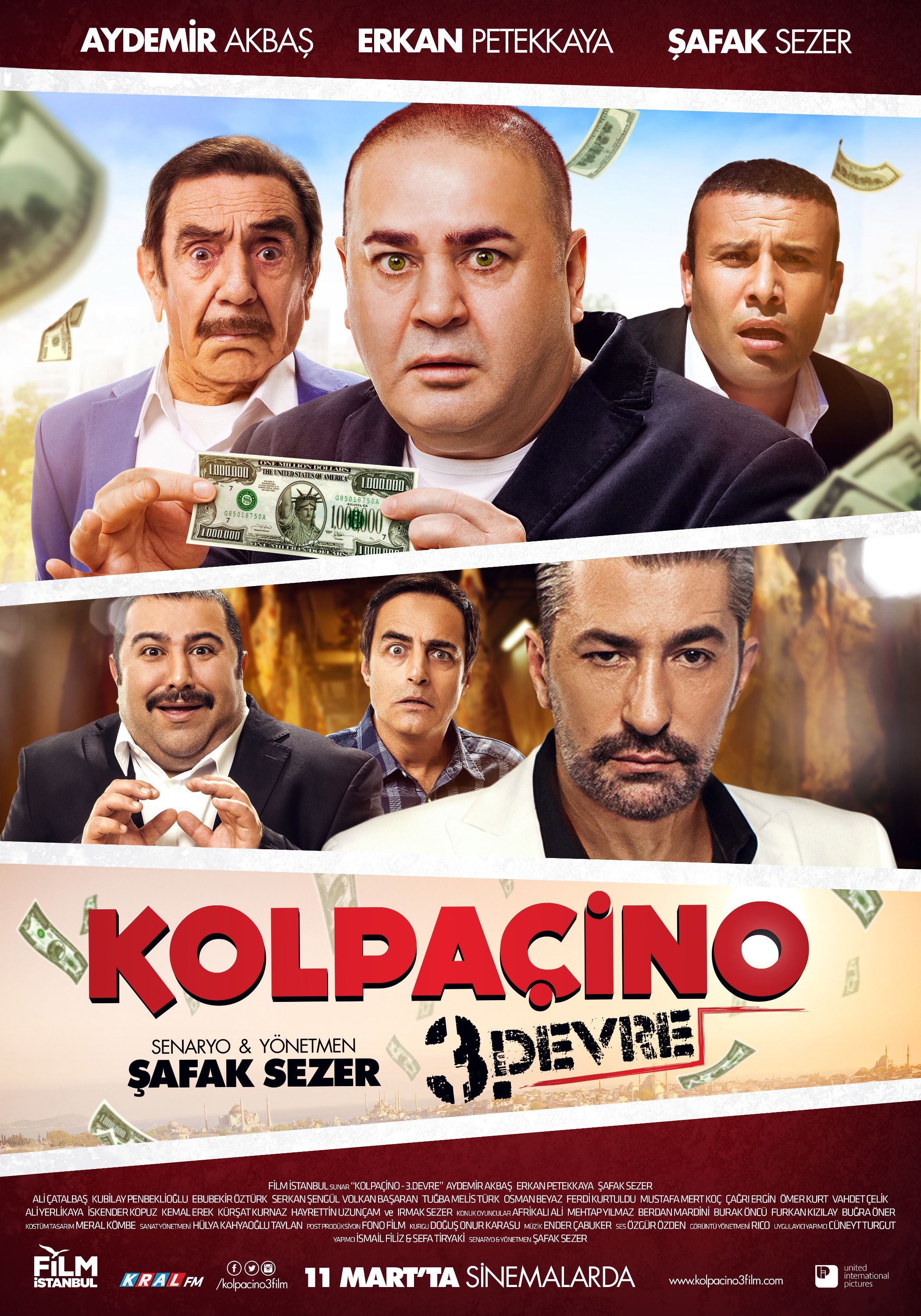 Mega Sized Movie Poster Image for Kolpaçino 3. Devre 