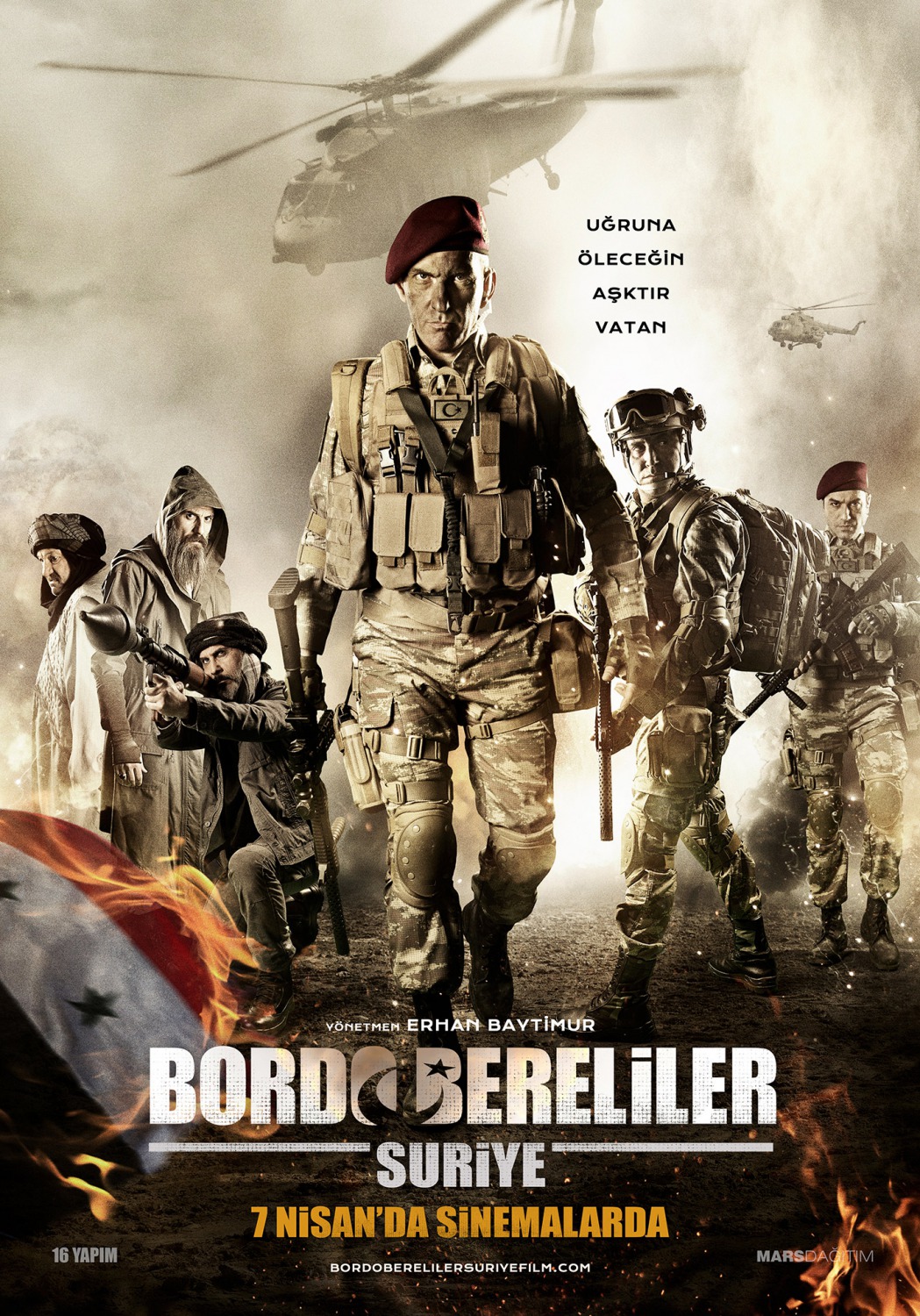 Extra Large Movie Poster Image for Bordo Bereliler Suriye (#2 of 10)