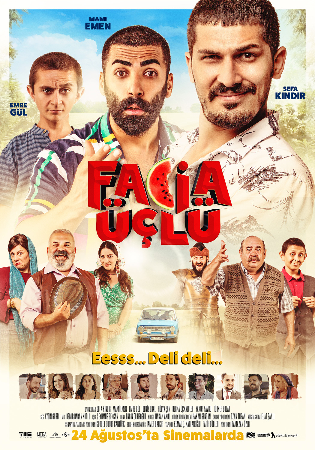 Extra Large Movie Poster Image for Facia Üçlü (#2 of 7)