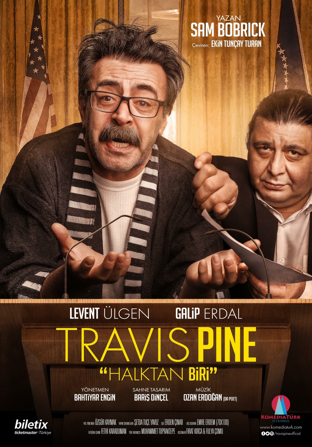 Extra Large Movie Poster Image for Travis Pine: Halktan Biri 
