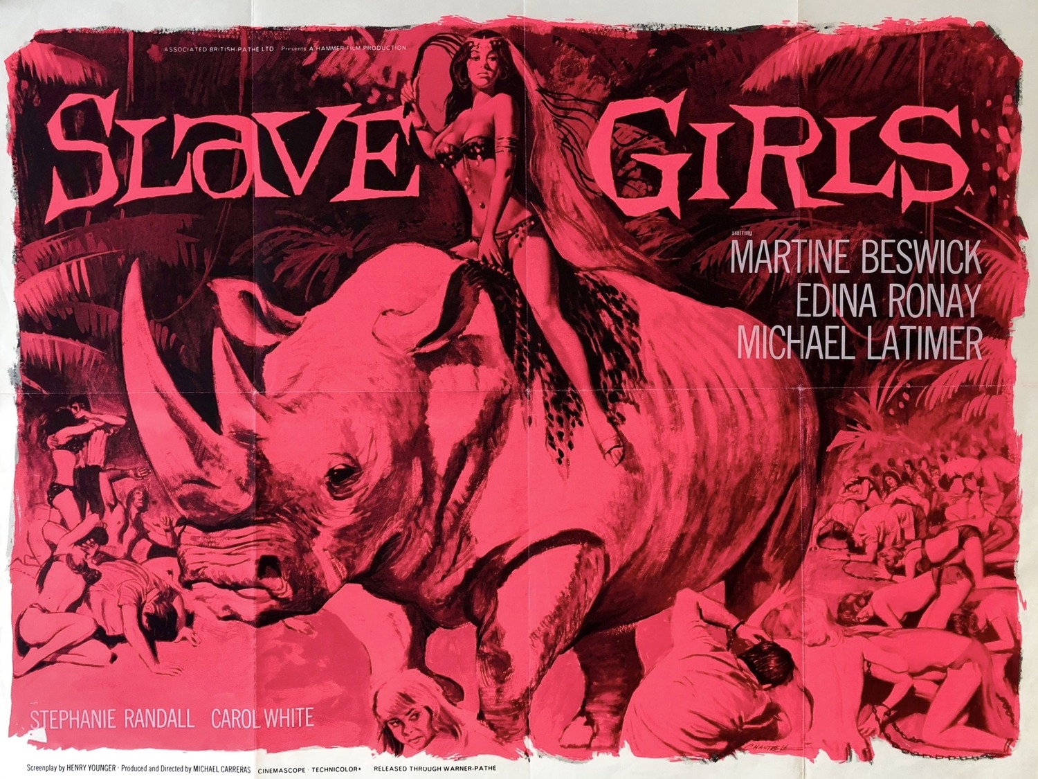 Extra Large Movie Poster Image for Slave Girls (#3 of 6)