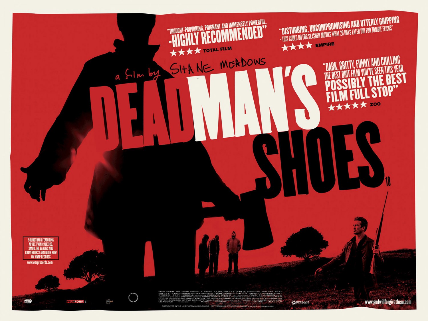 Extra Large Movie Poster Image for Dead Man's Shoes (#1 of 2)