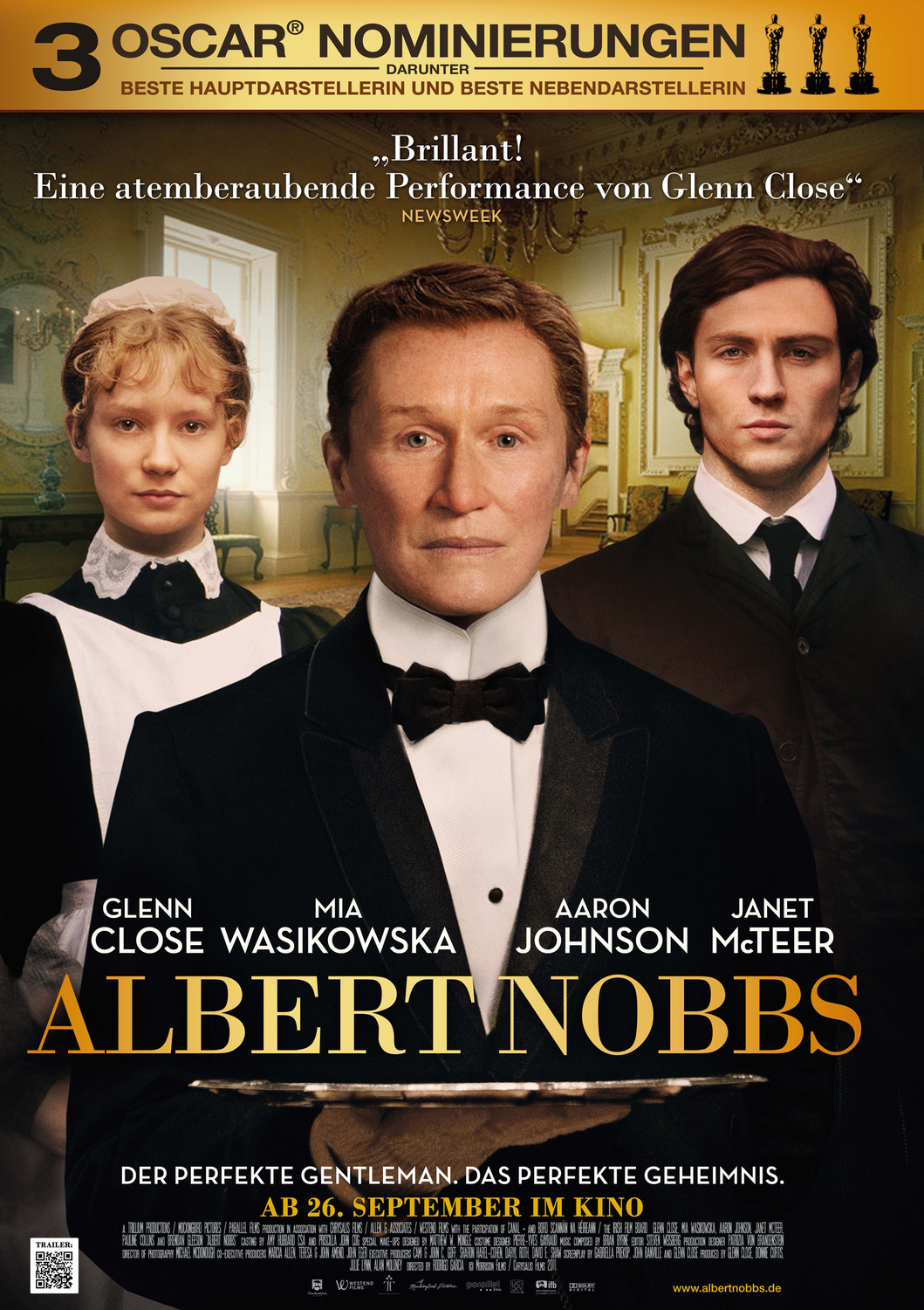 Extra Large Movie Poster Image for Albert Nobbs (#6 of 6)