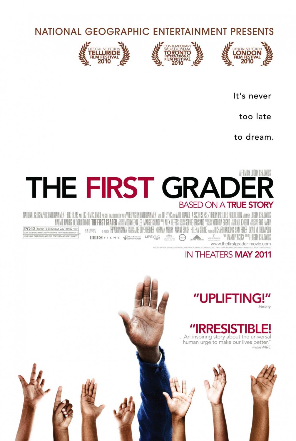 Extra Large Movie Poster Image for The First Grader (#2 of 4)
