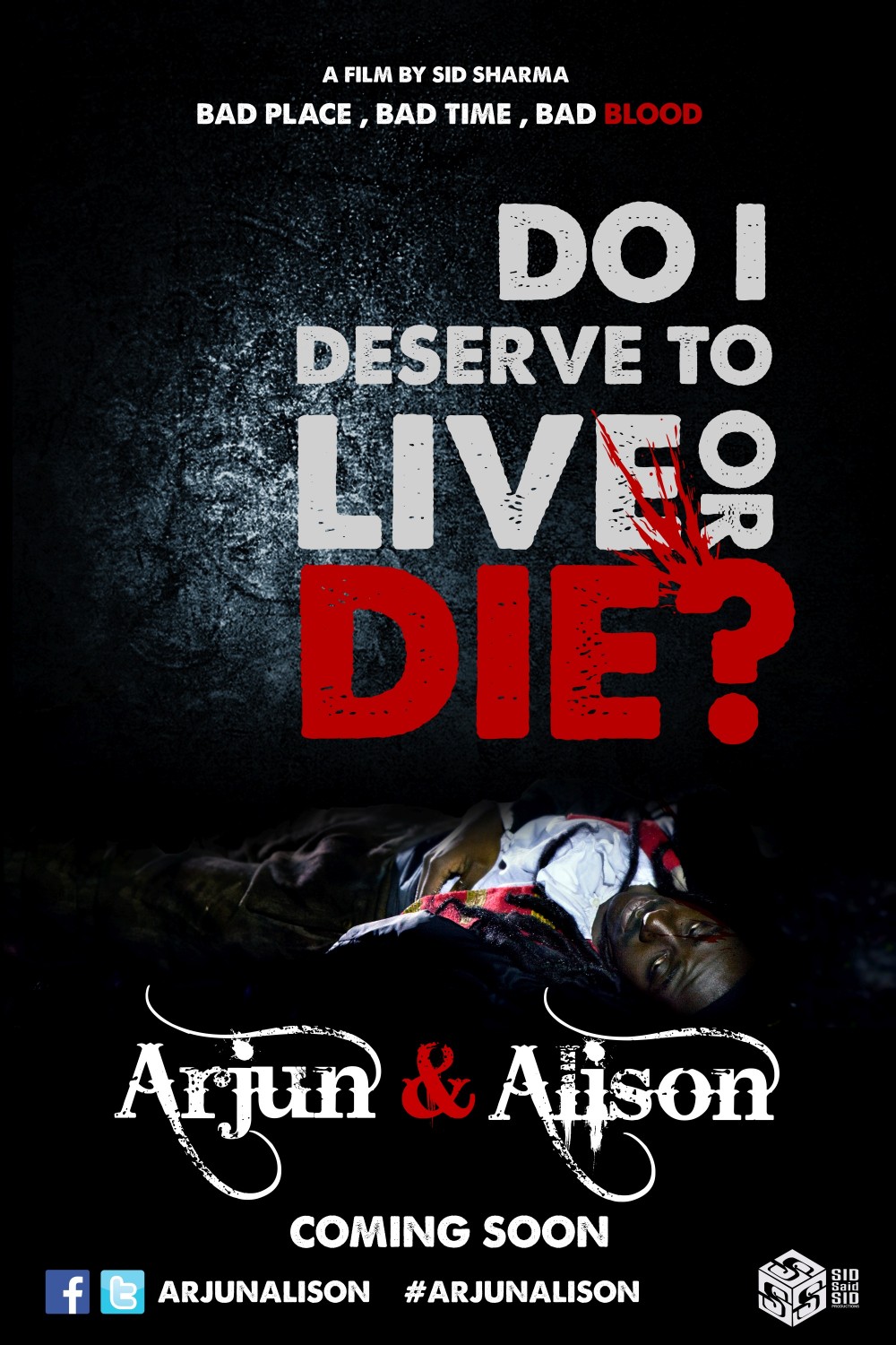 Extra Large Movie Poster Image for Arjun & Alison (#3 of 7)